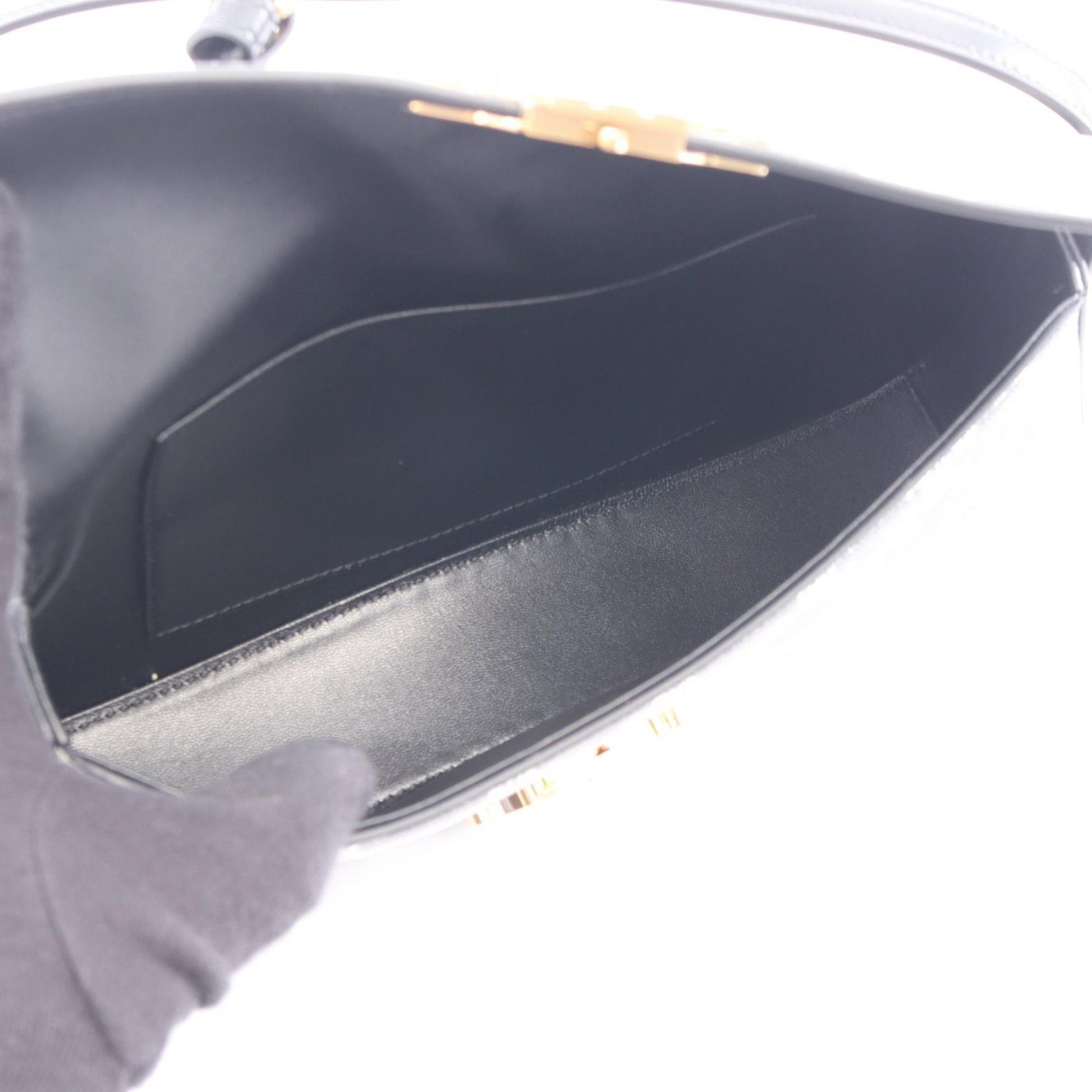 Celine Medium Triomphe Coated Canvas Roller Shoulder Bag