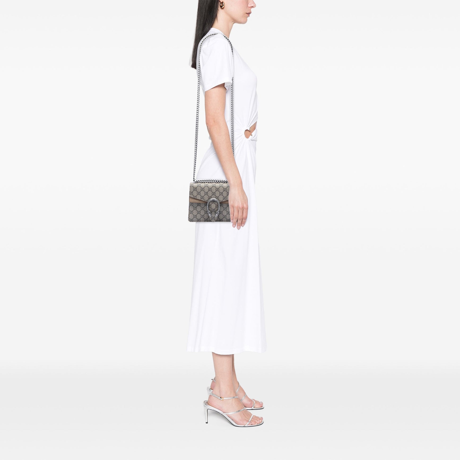 Gucci Small GG Supreme Dionysus Crossbody