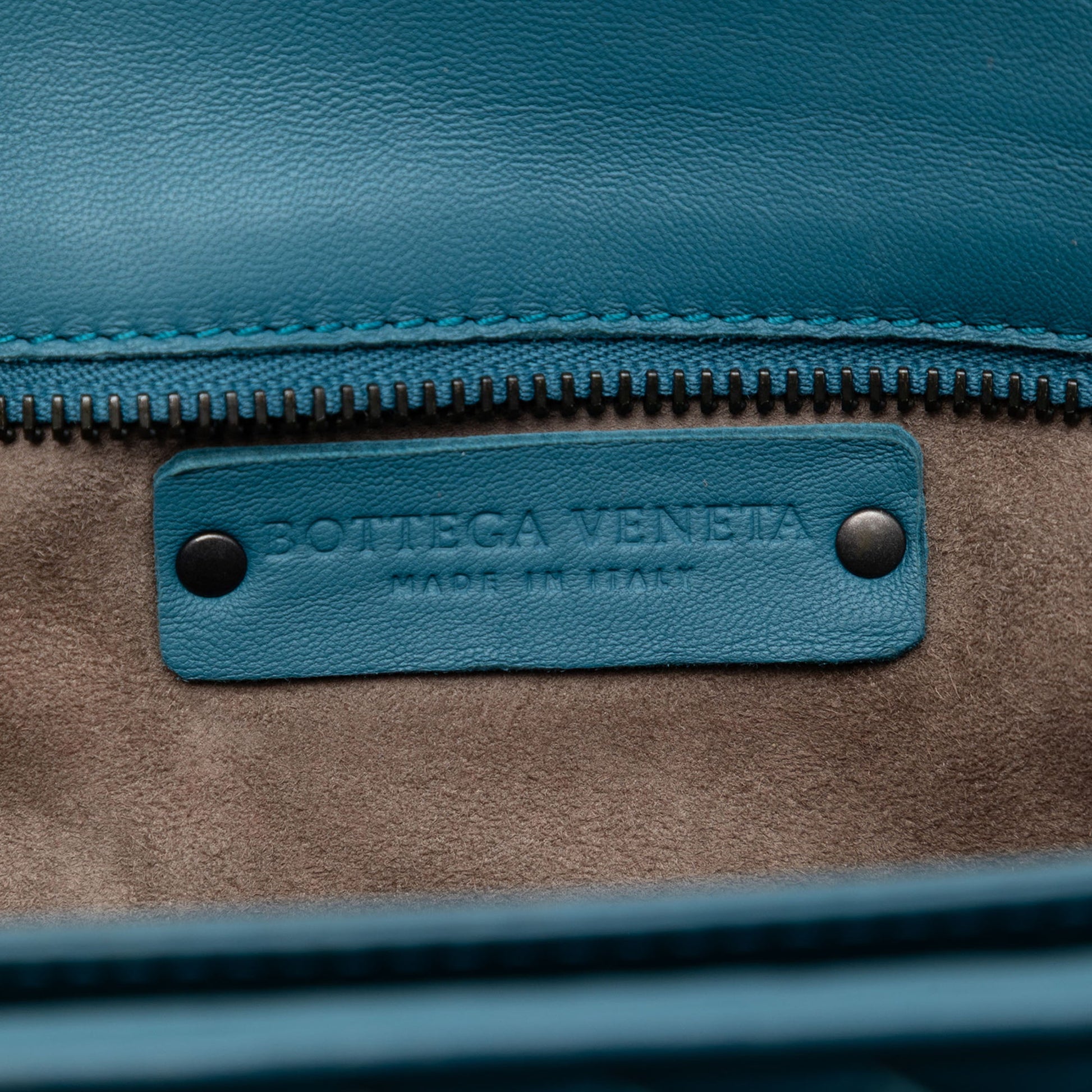 Nappa Intrecciato Accordion Satchel