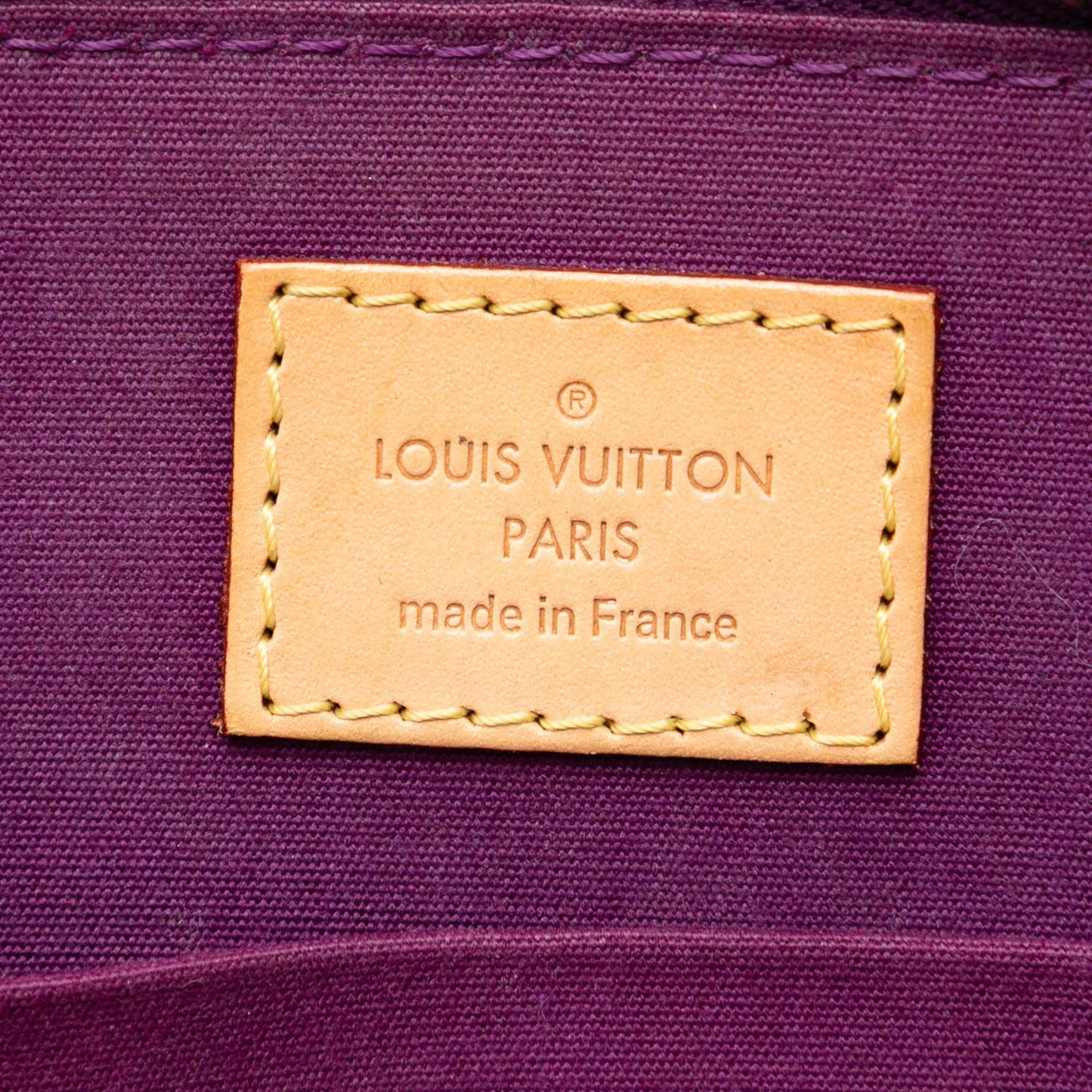 Louis Vuitton Monogram Vernis Alma BB