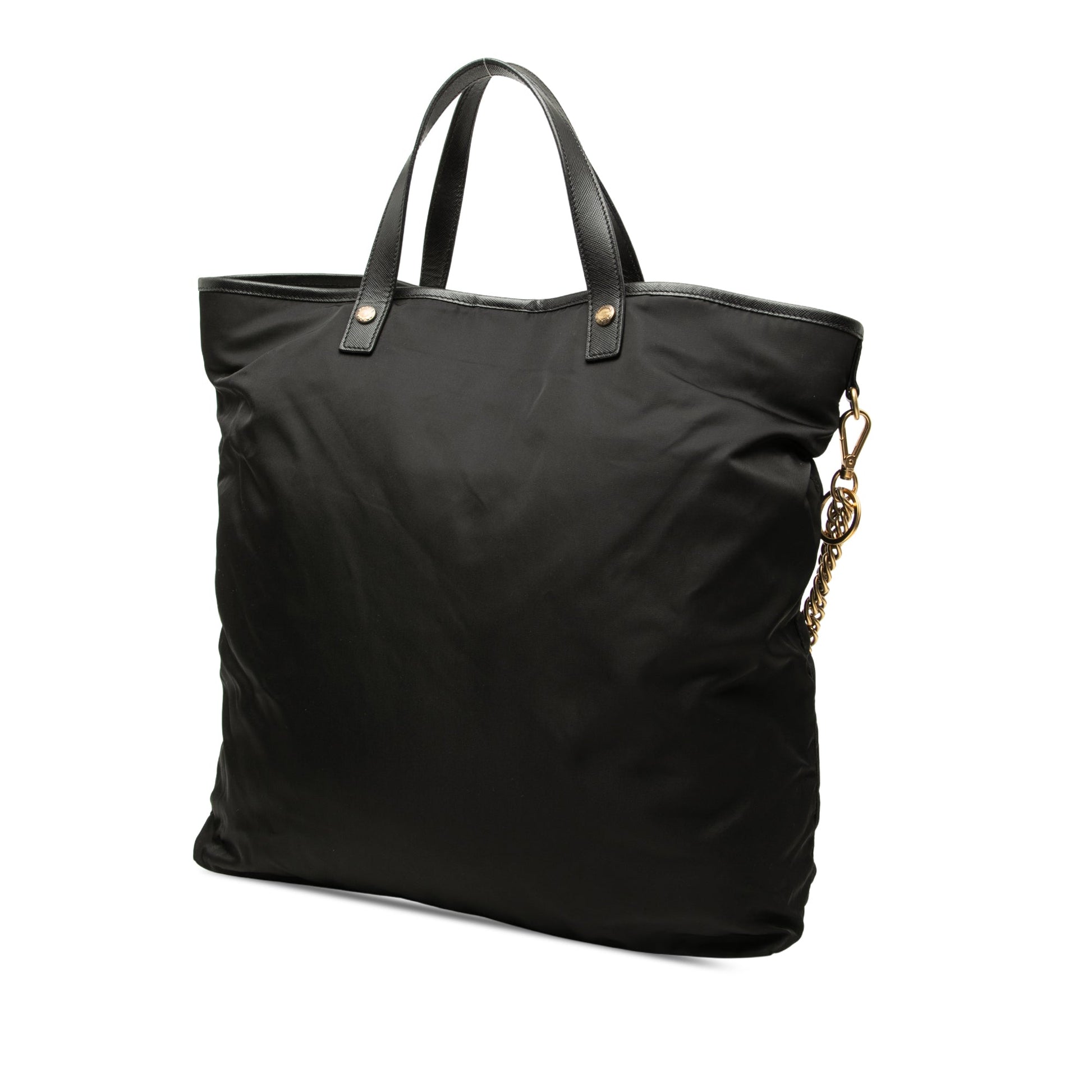 Prada Saffiano Trimmed Tessuto Animalier Dragon Satchel
