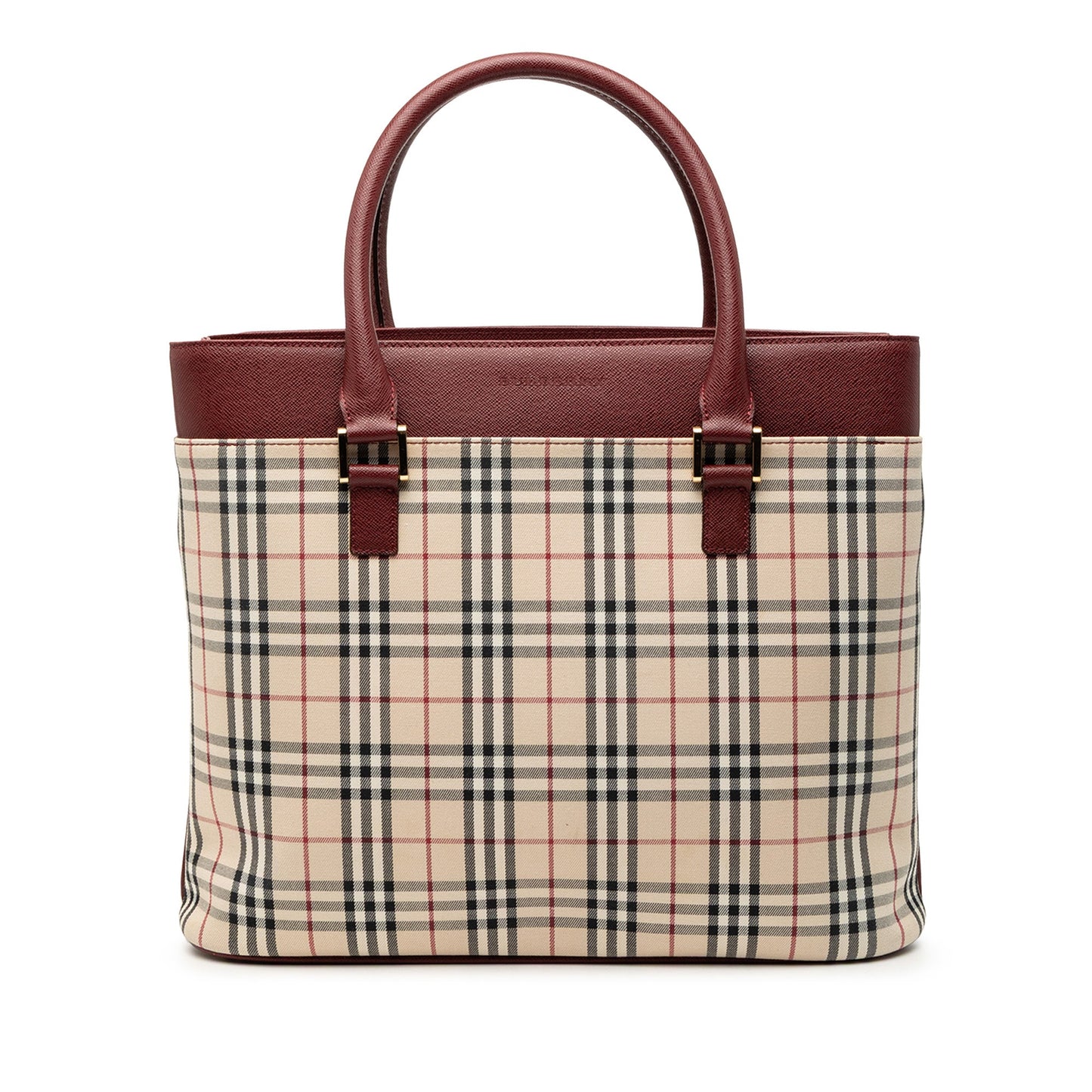 Burberry House Check Canvas Tote