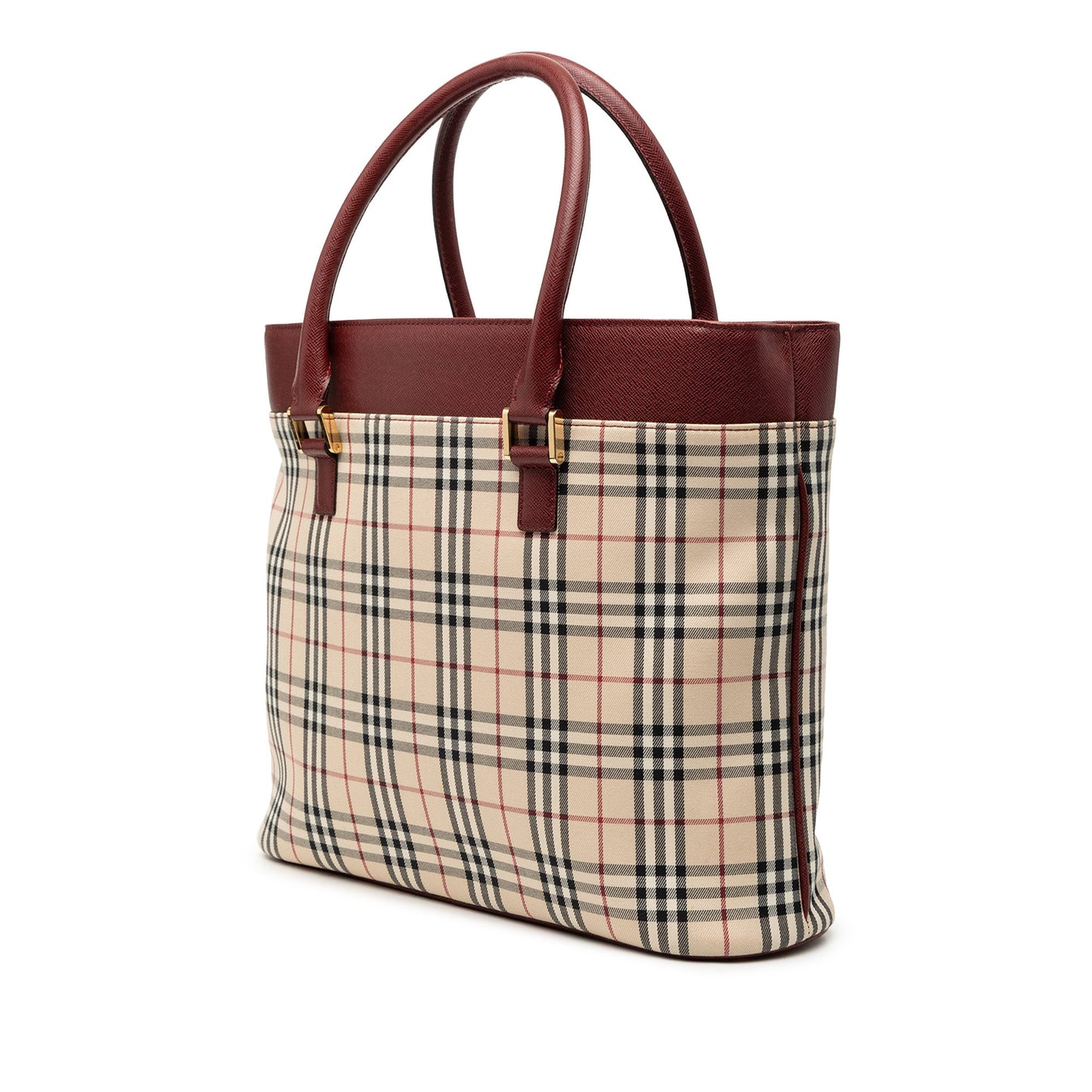 Burberry House Check Canvas Tote