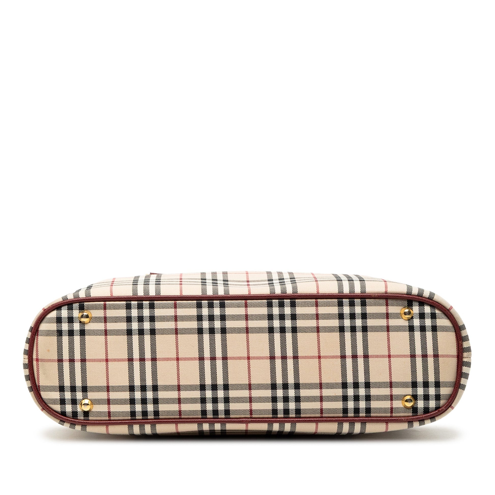 Burberry House Check Canvas Tote