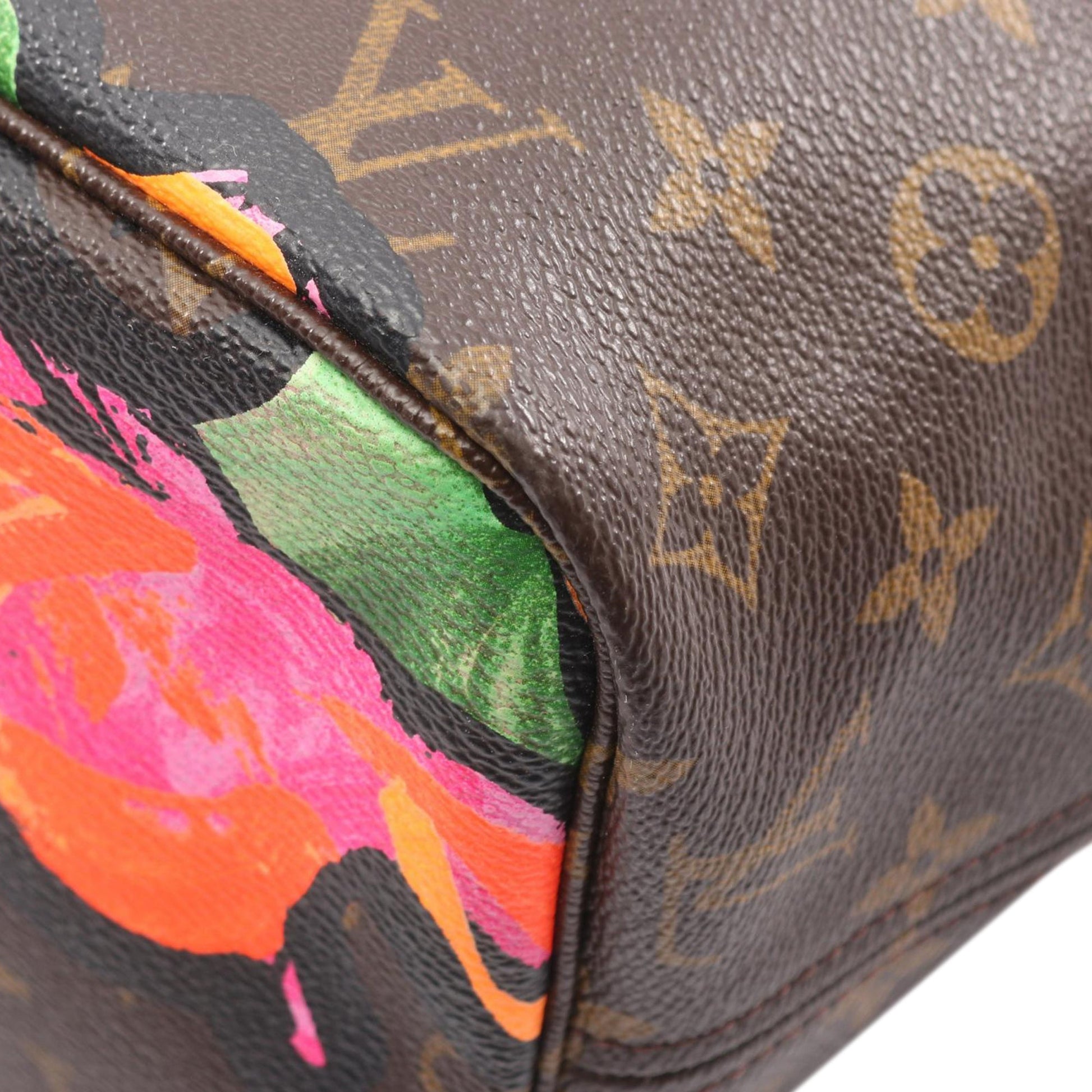 Louis Vuitton Monogram Roses Neverfull MM