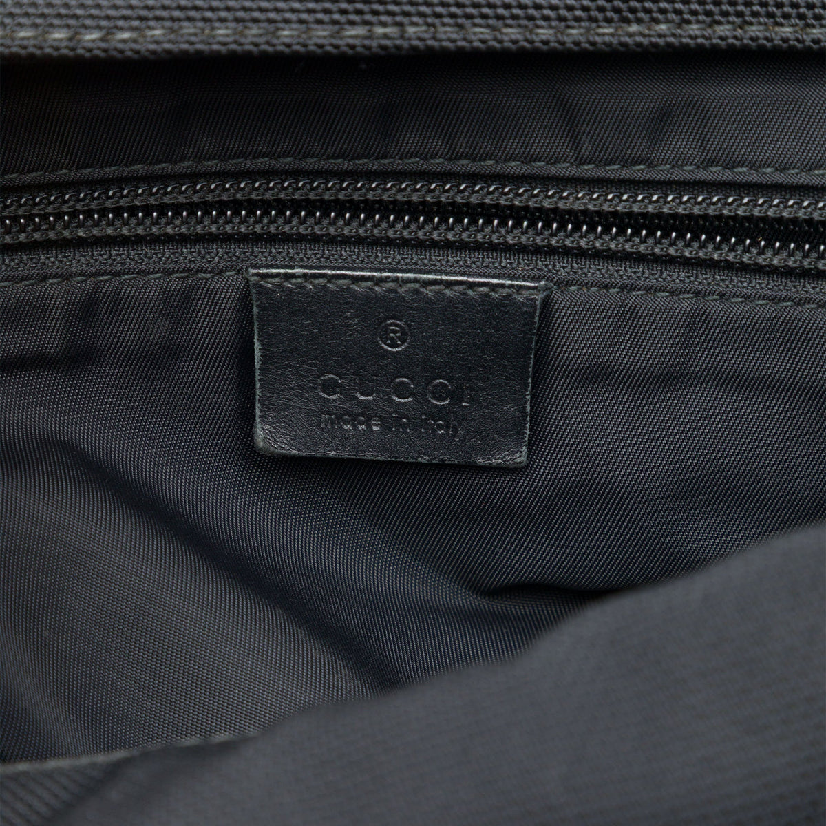 Gucci Techno Canvas Web Flap Messenger Bag