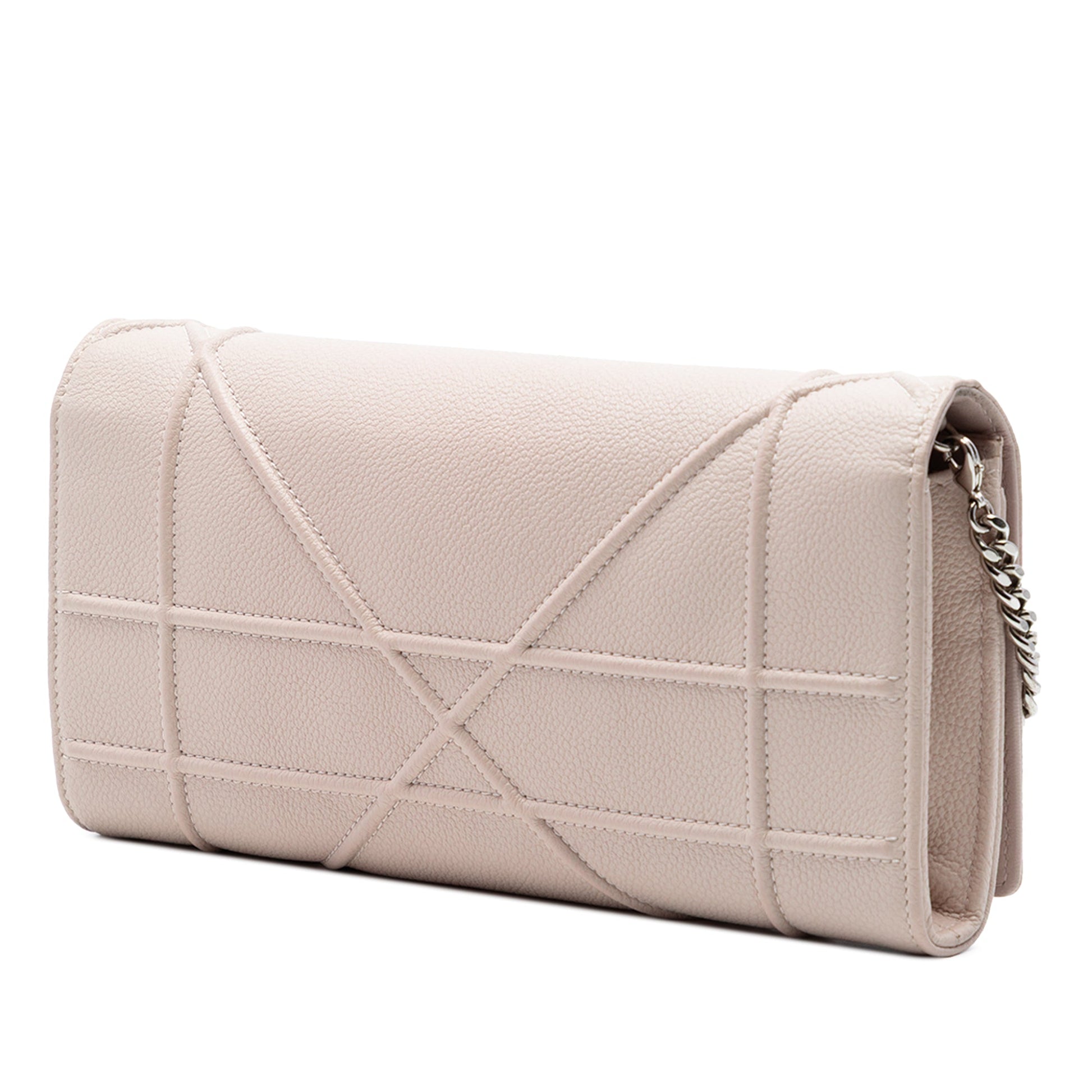 Dior Grained Calfskin Diorama Croisiere Wallet on Chain