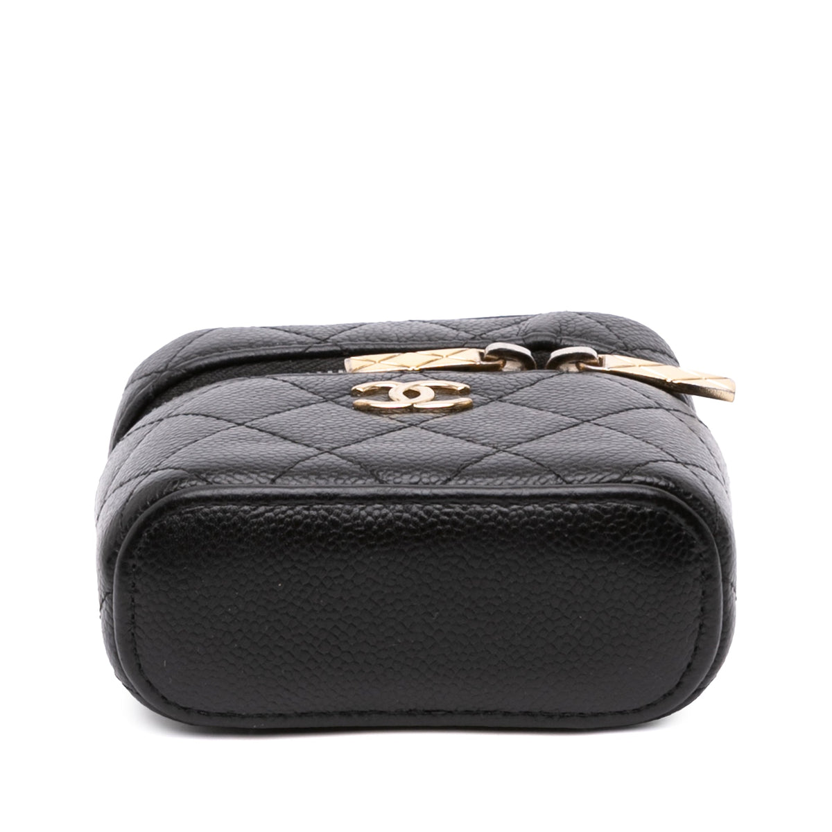 Chanel Mini Caviar Handle with Care Vanity Case