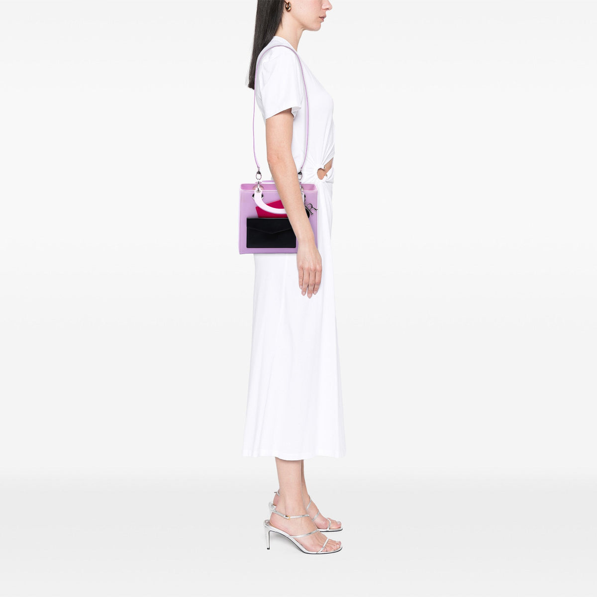 Dior Medium Calfskin Pockets Lady Dior