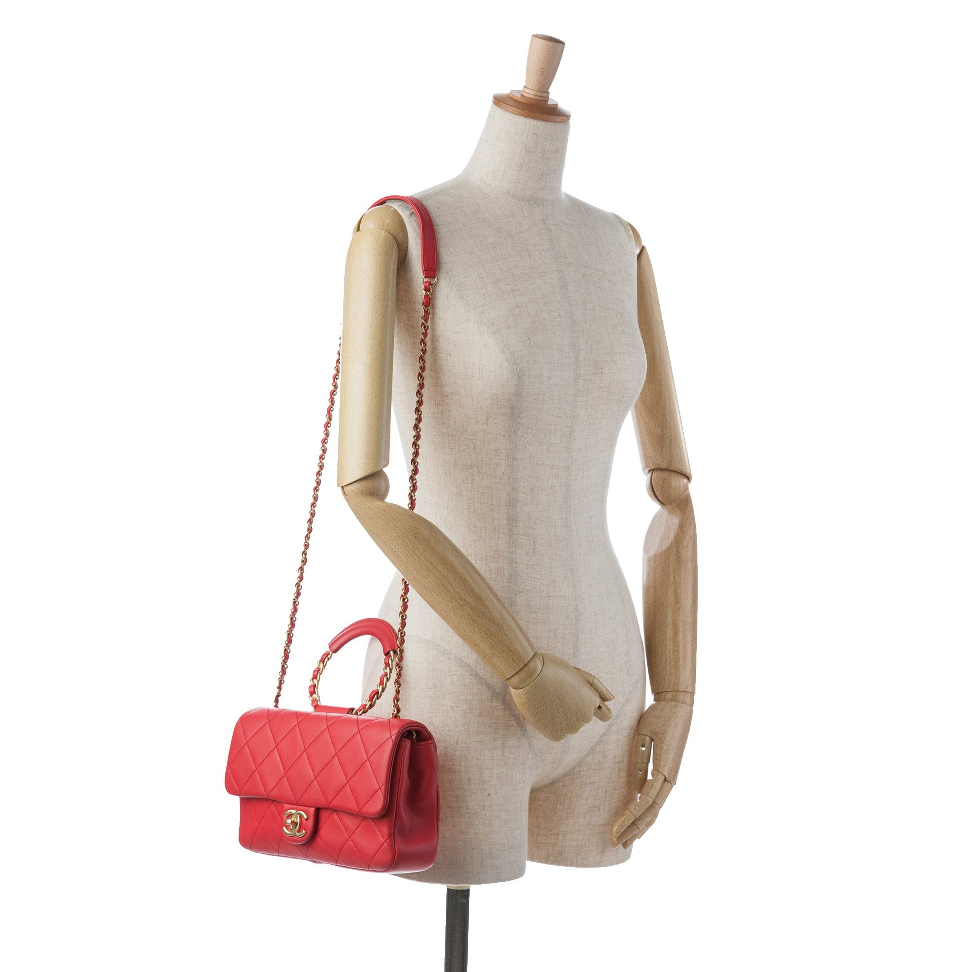Chanel Medium Lambskin In The Loop Flap