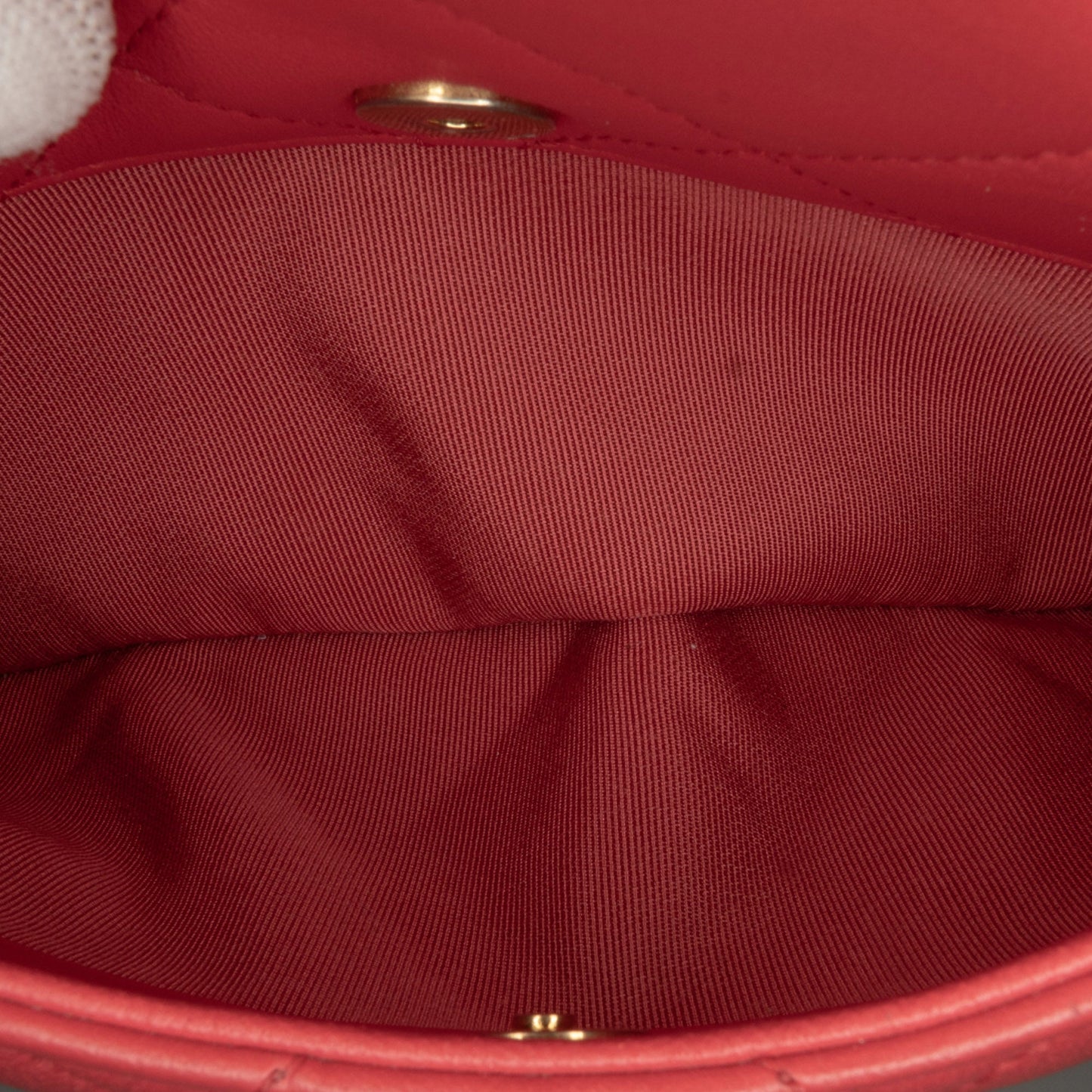 Chanel Medium Lambskin In The Loop Flap