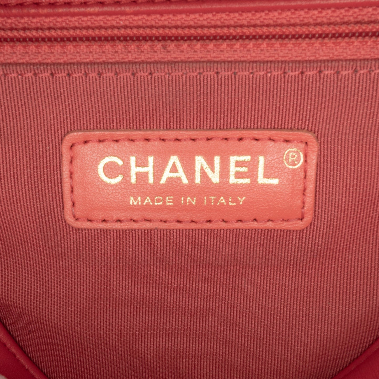 Chanel Medium Lambskin In The Loop Flap