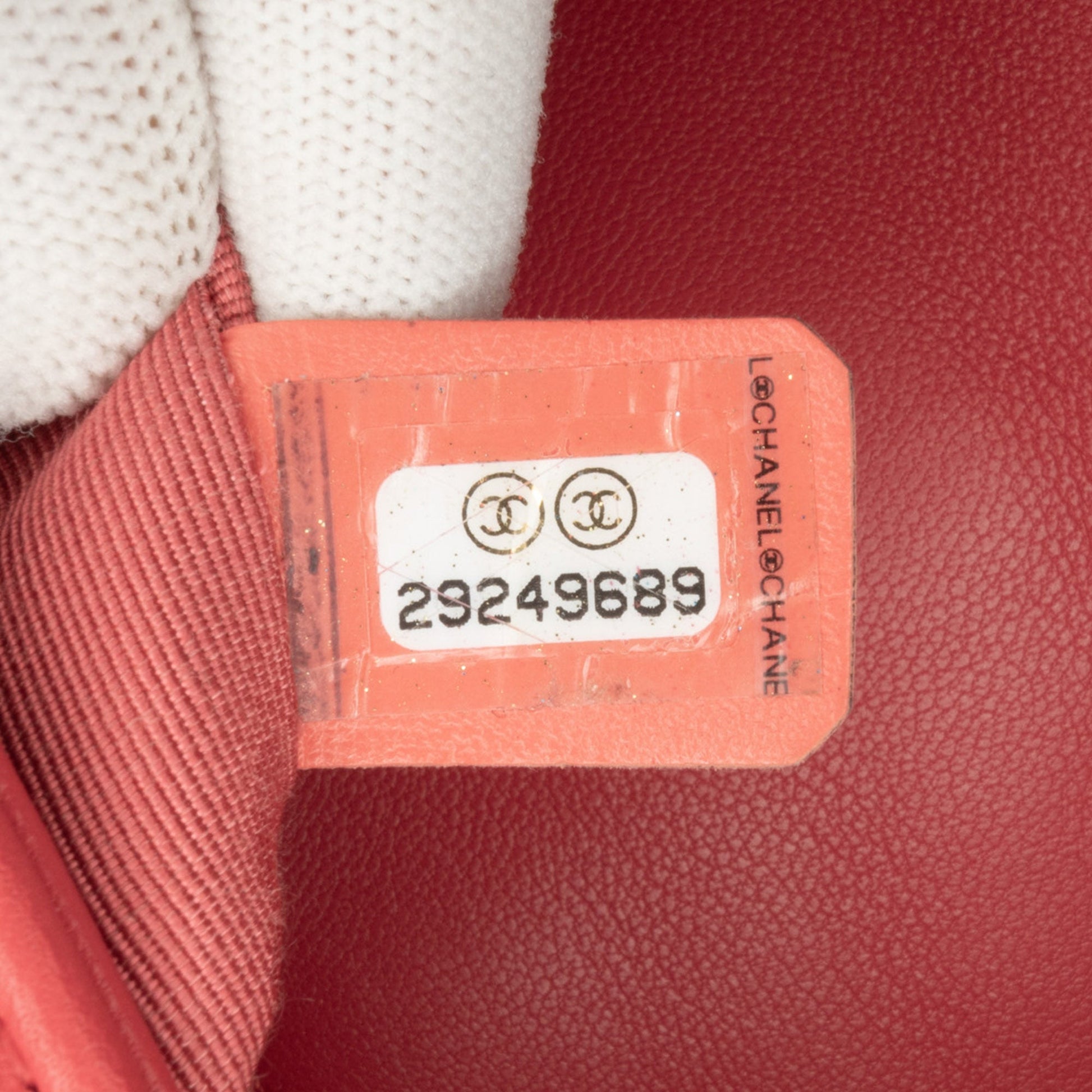 Chanel Medium Lambskin In The Loop Flap