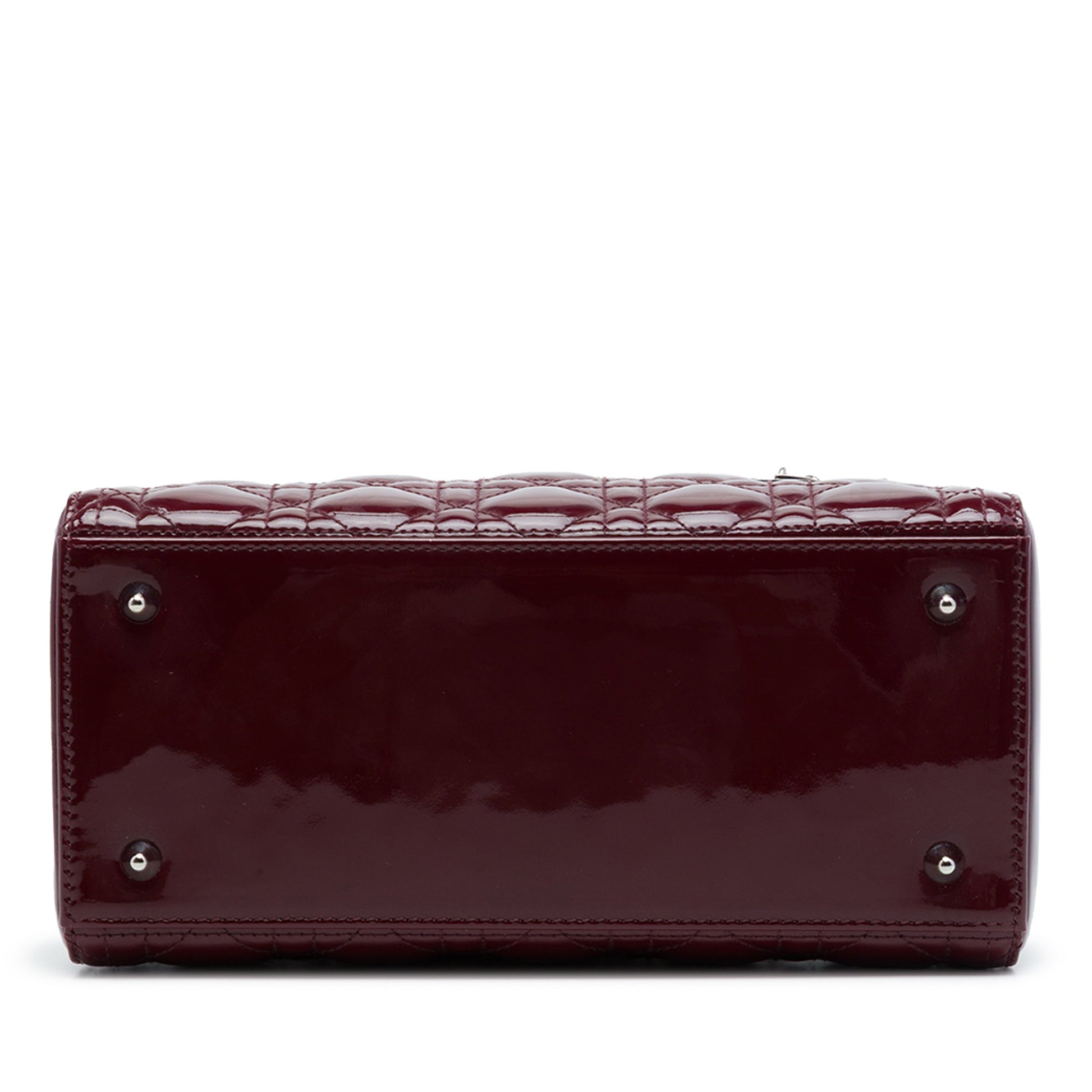 Dior Medium Patent Cannage Lady Dior