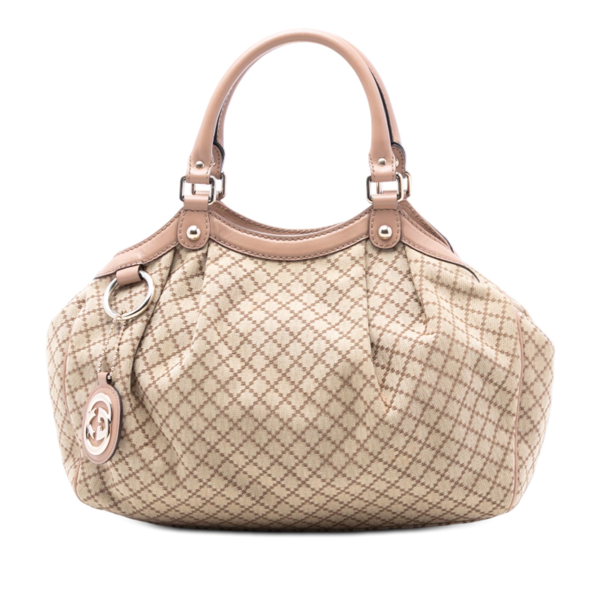 Gucci Medium Diamante Canvas Sukey Tote