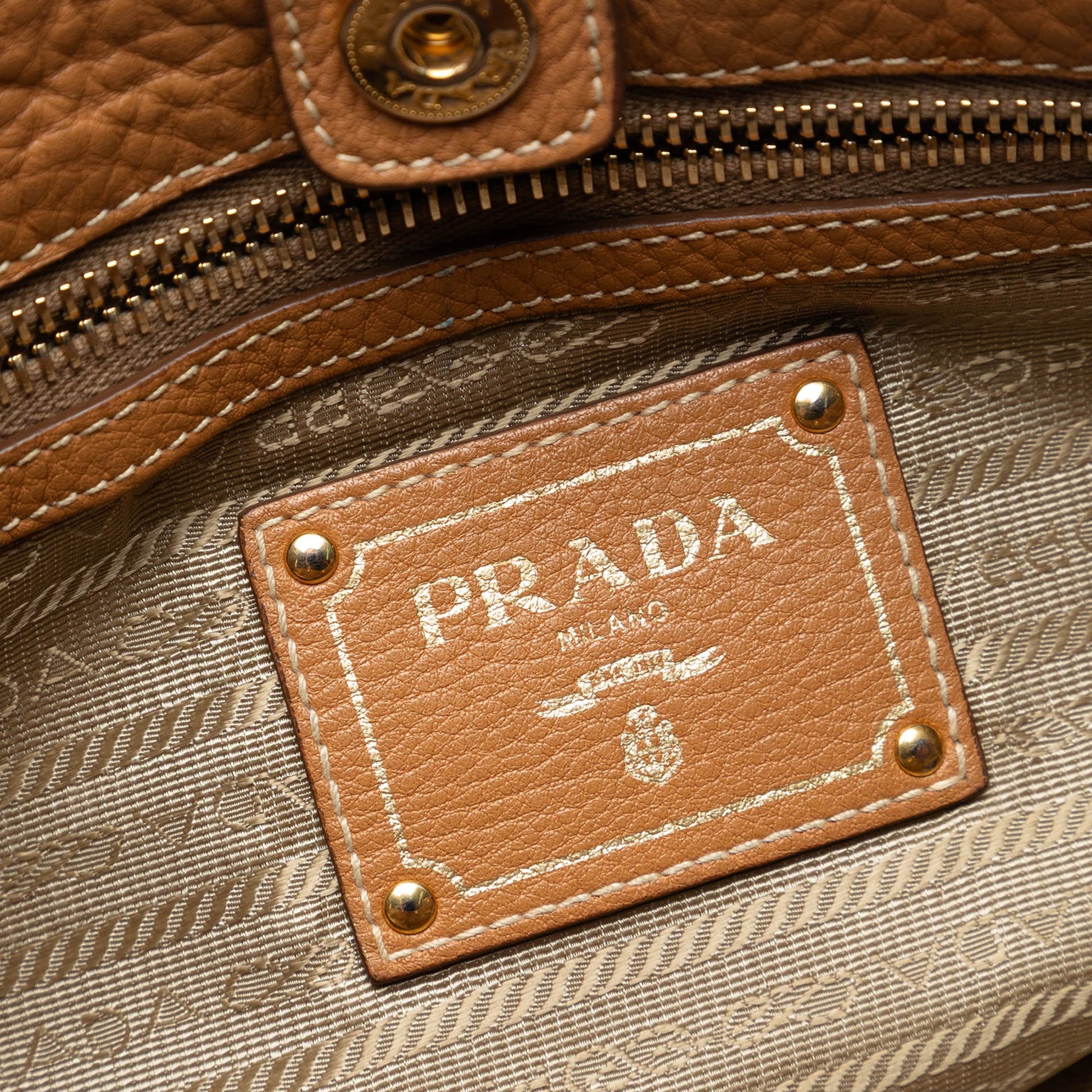 Prada Vitello Daino Shoulder Bag