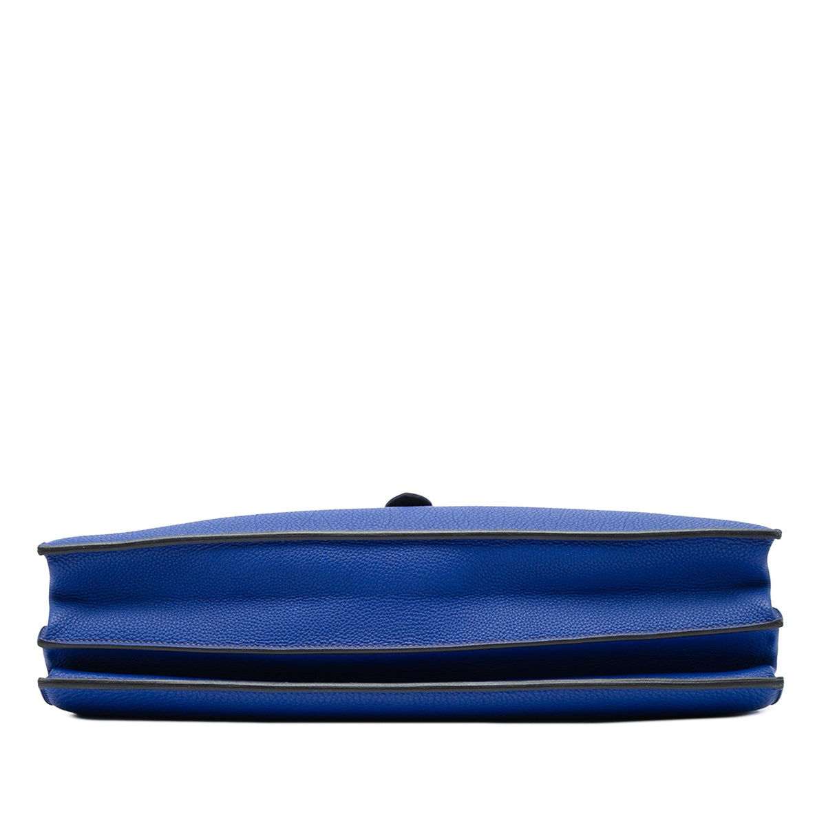 Hermès Togo Verso Sac a Depeches 40 — Blue