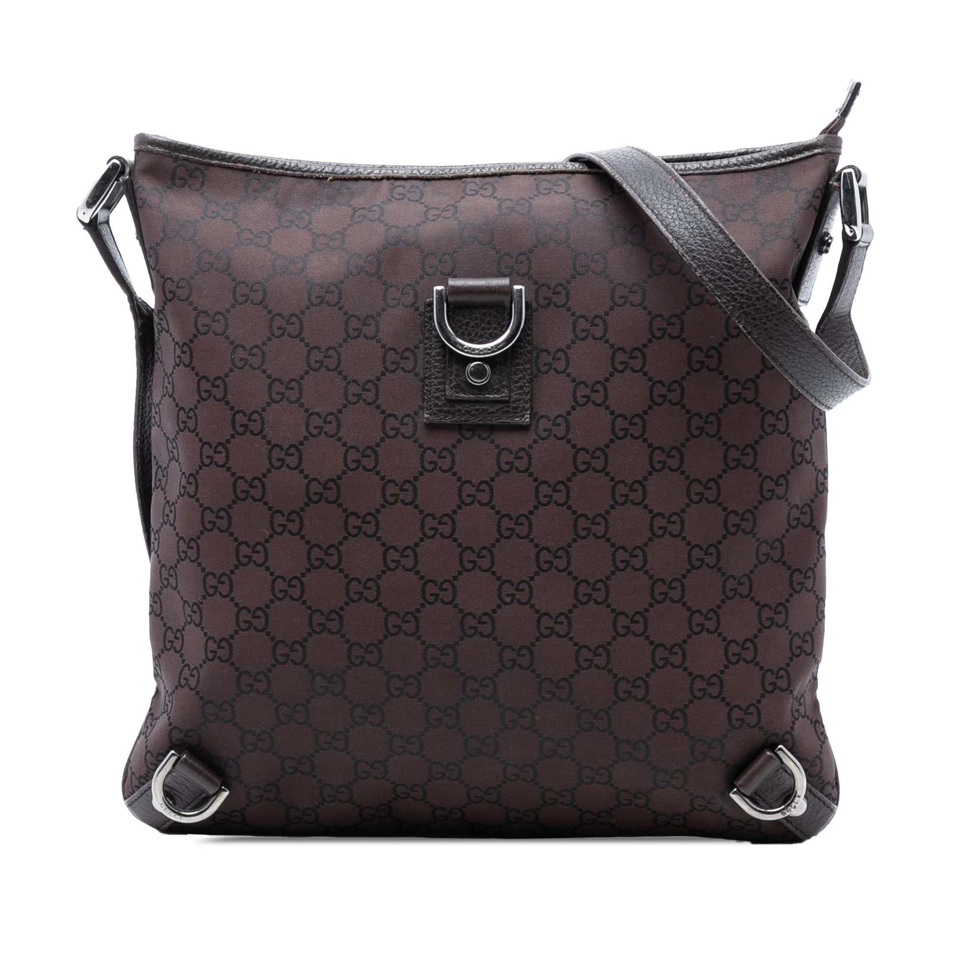 Gucci GG Nylon Abbey D Ring Crossbody