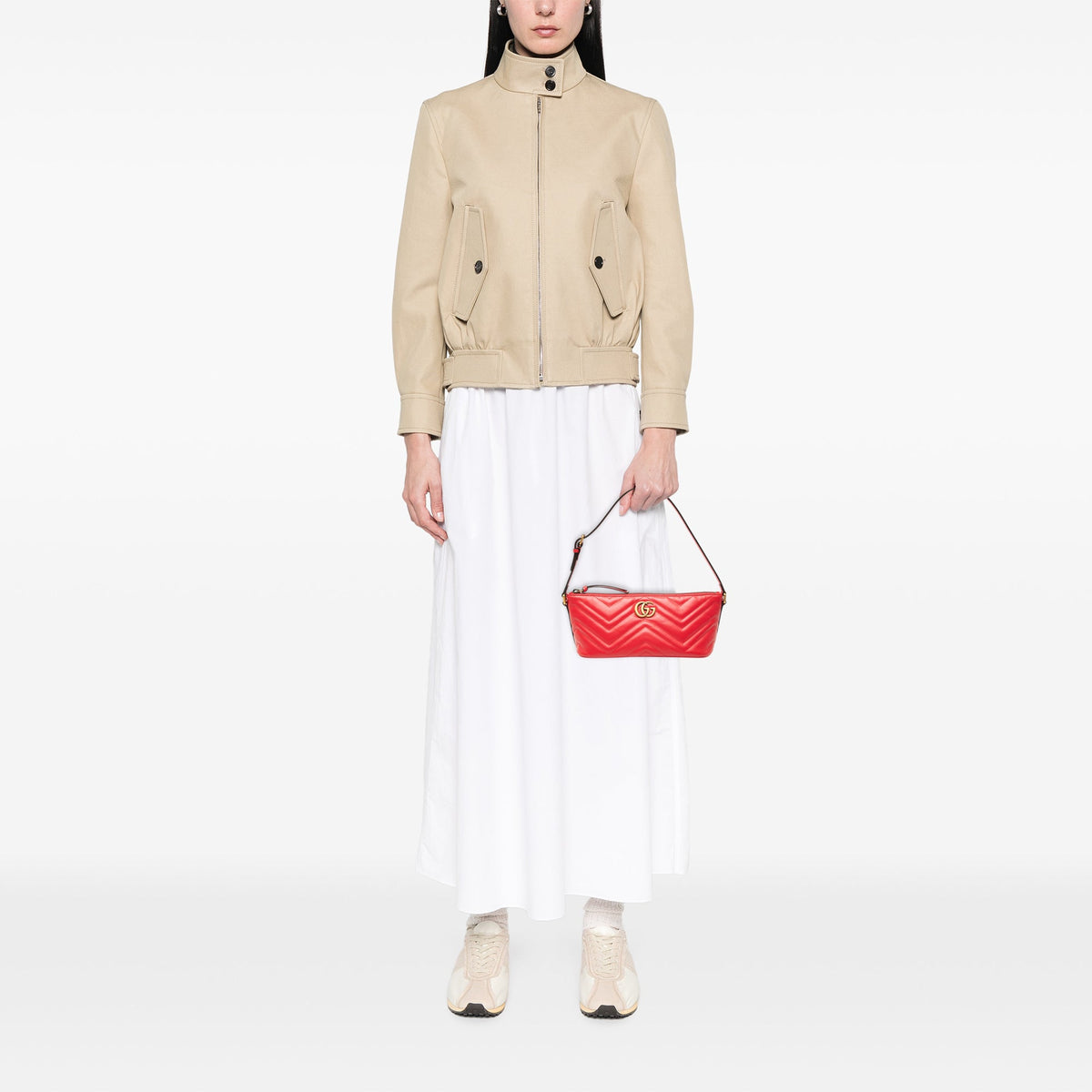 Gucci GG Marmont Matelasse Calfskin Shoulder Bag