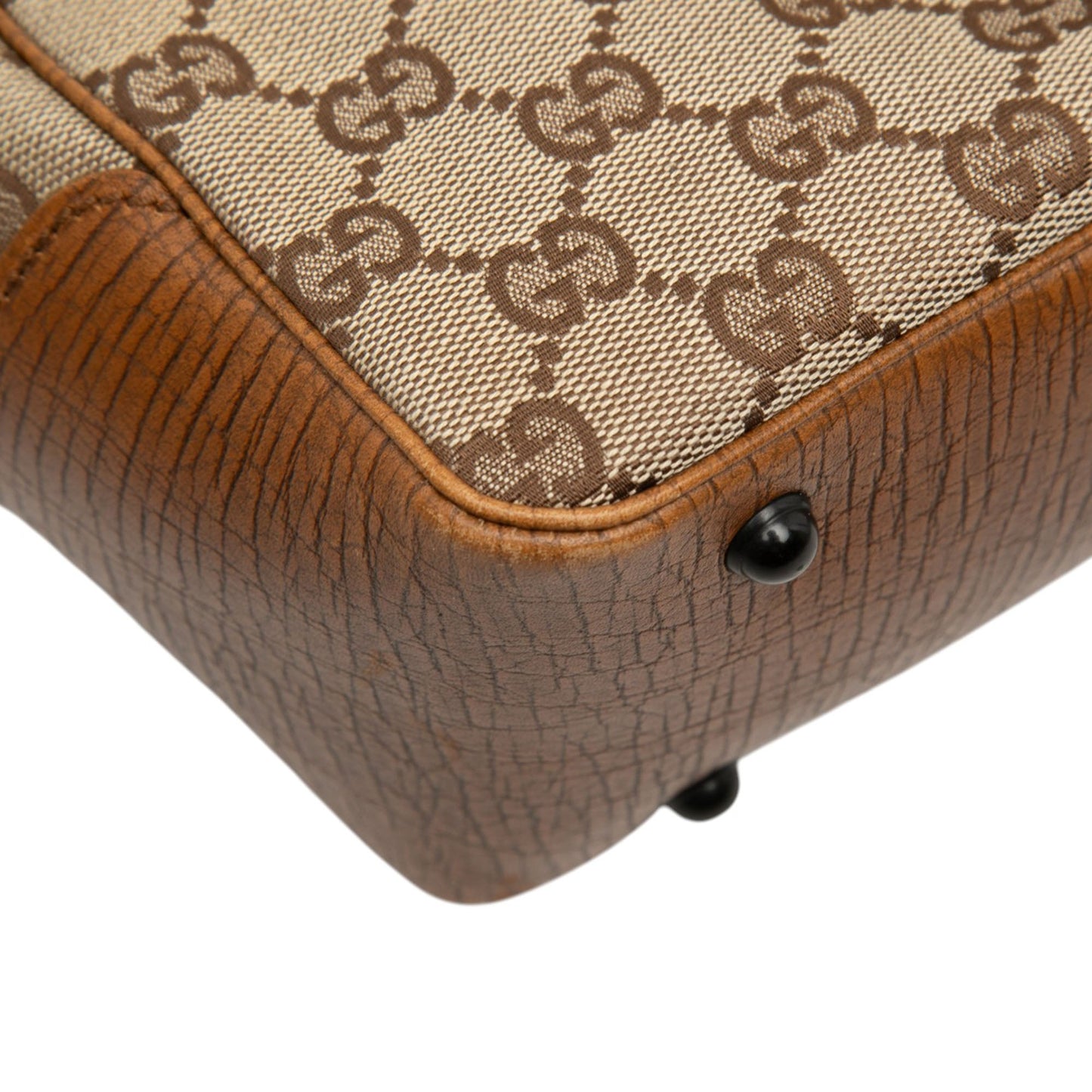 Gucci GG Canvas Bamboo Tote