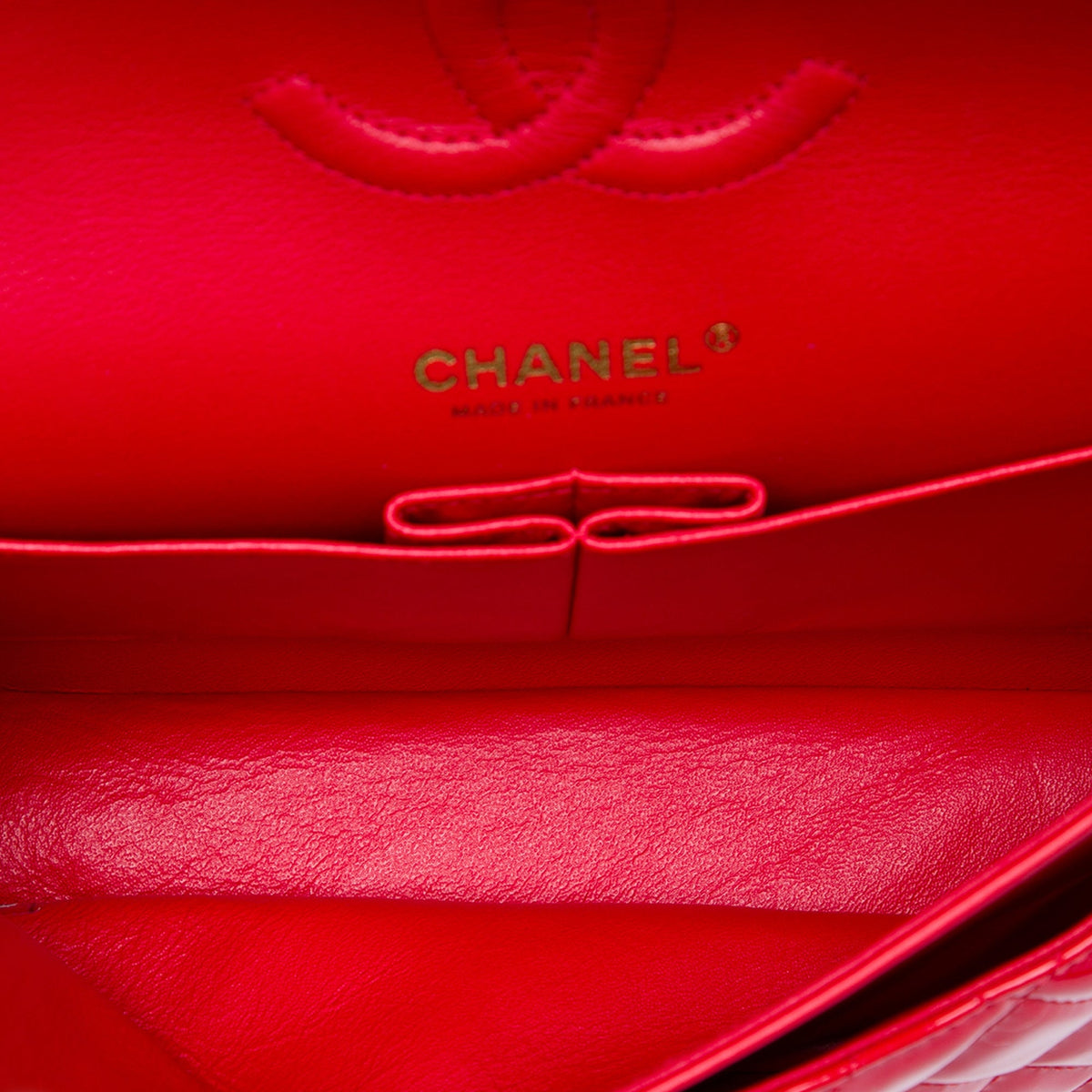 Chanel Medium Classic Patent Double Flap