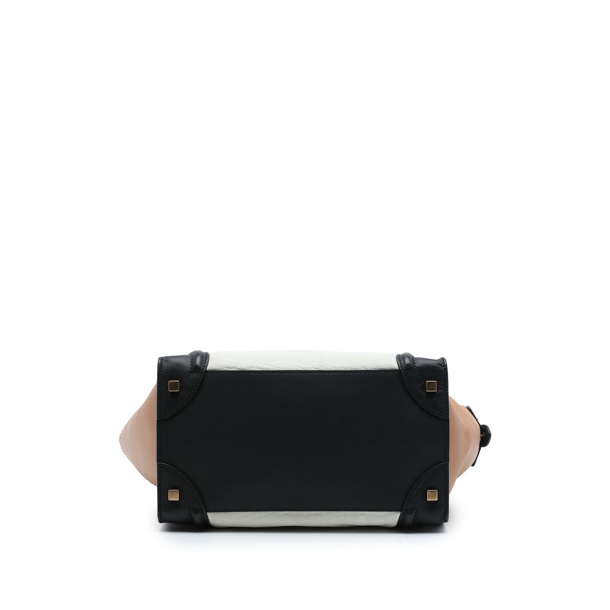 Celine Mini Tricolor Calfskin Luggage Tote