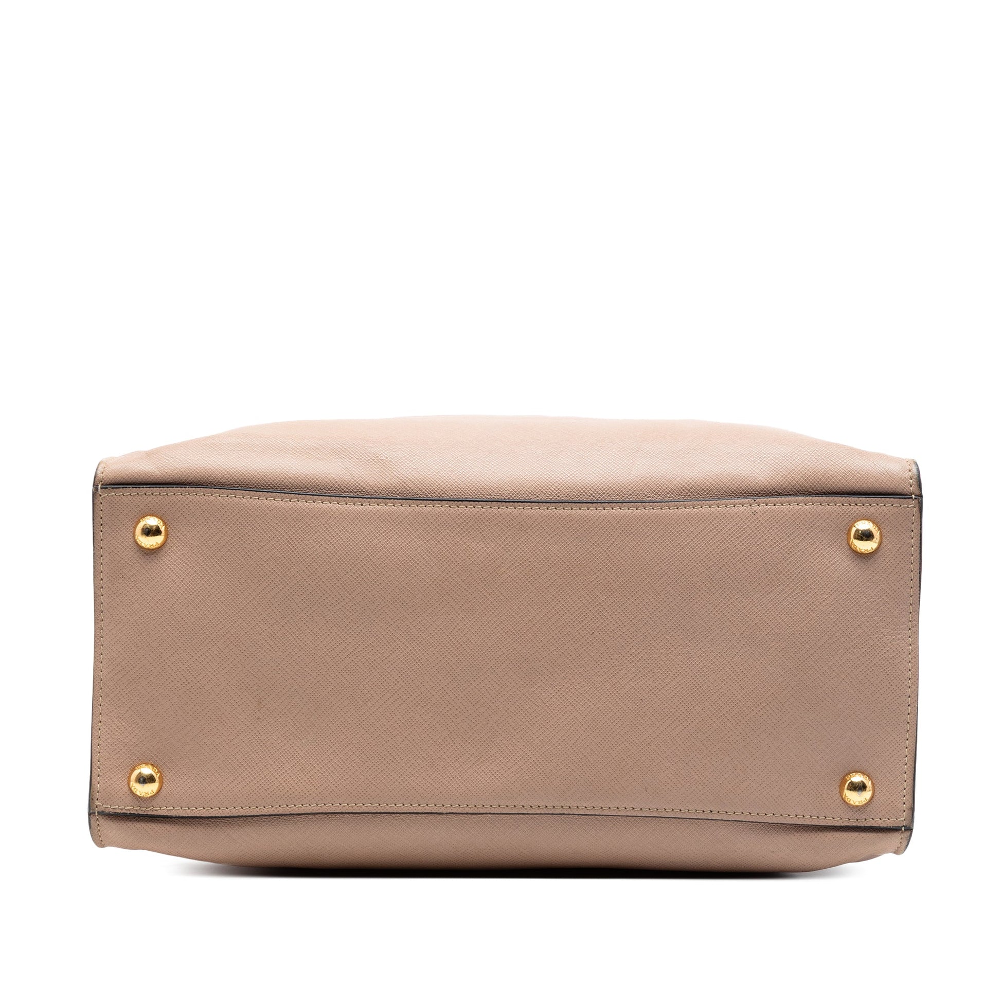 Prada Saffiano Soft Triple Pocket Satchel