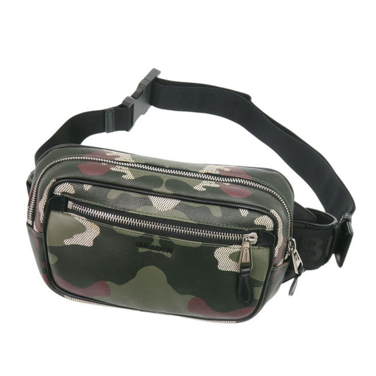 Burberry Coated Canvas Camouflage Belt Bag