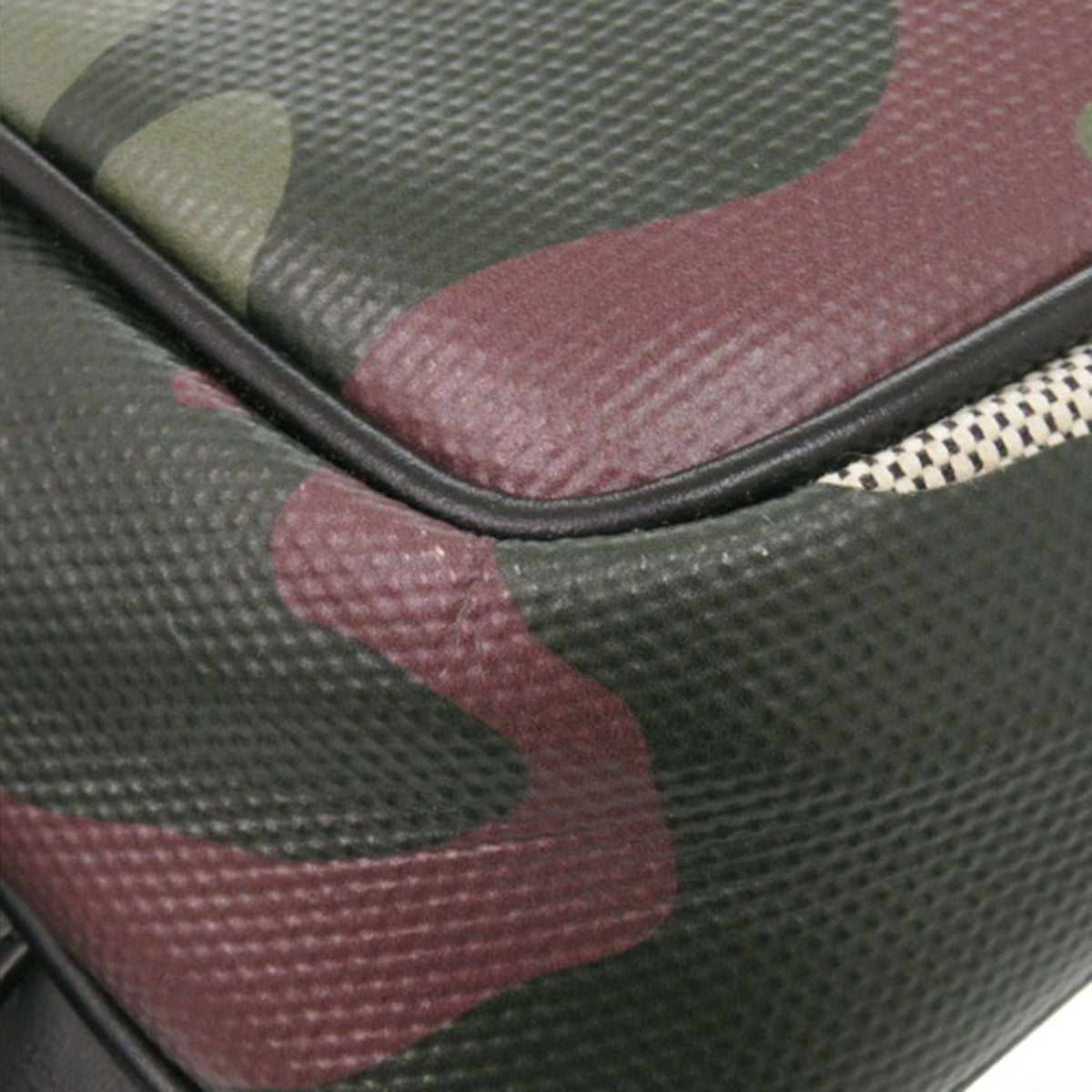Burberry Coated Canvas Camouflage Belt Bag