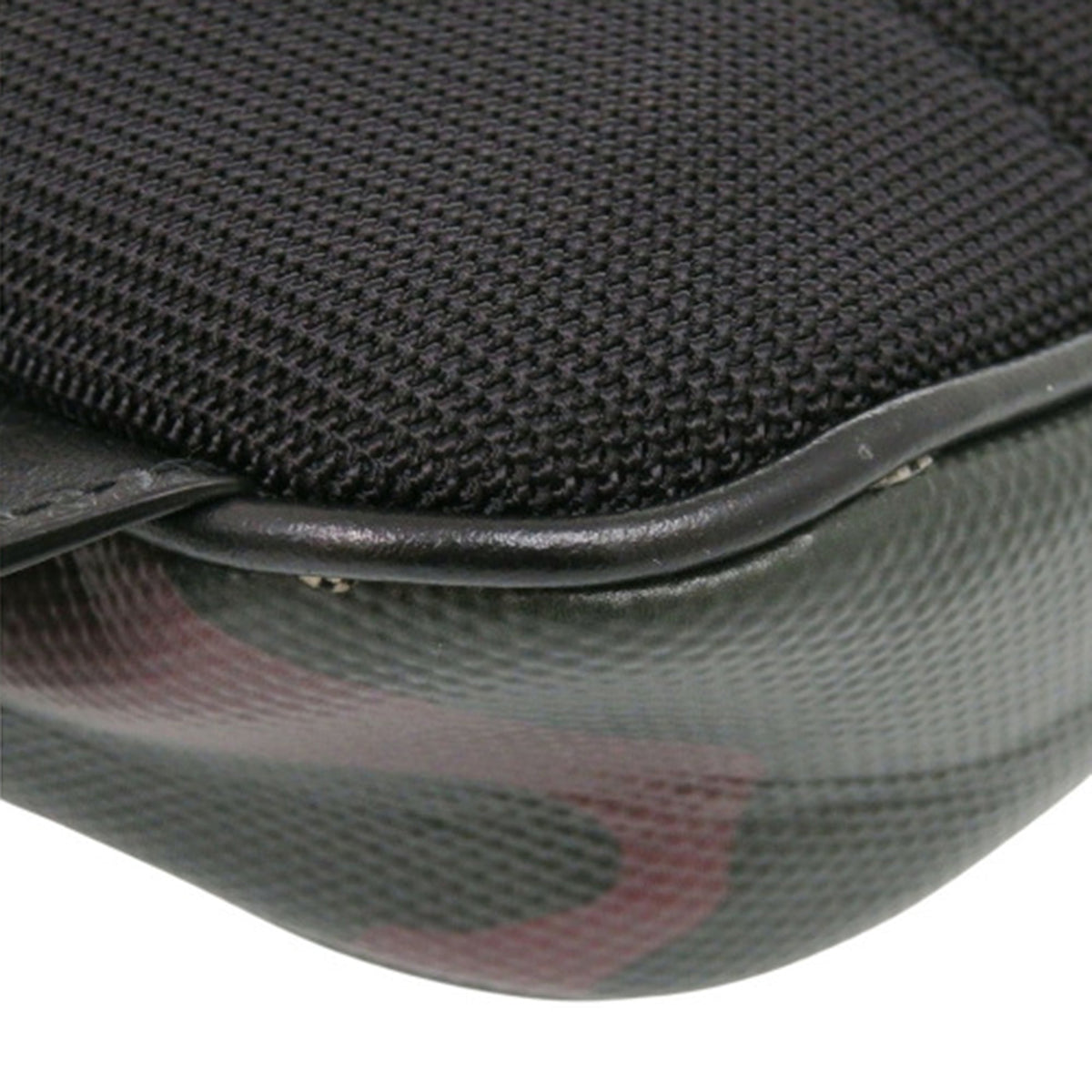 Burberry Coated Canvas Camouflage Belt Bag