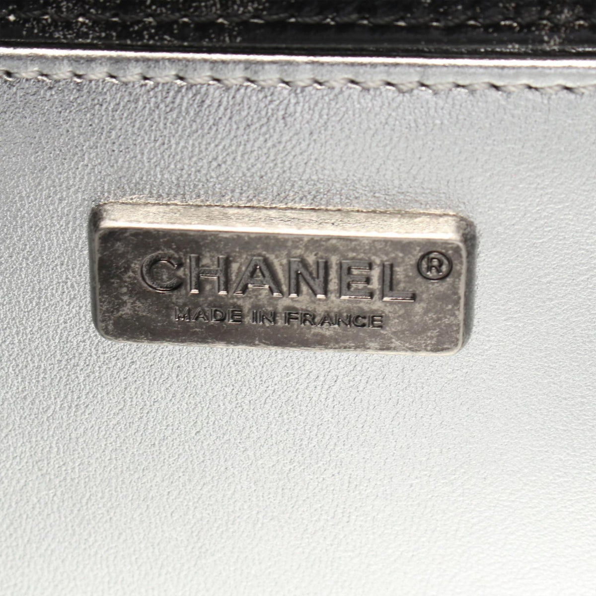 Chanel Old Medium Distressed Calfskin Paris in Rome Boy Flap