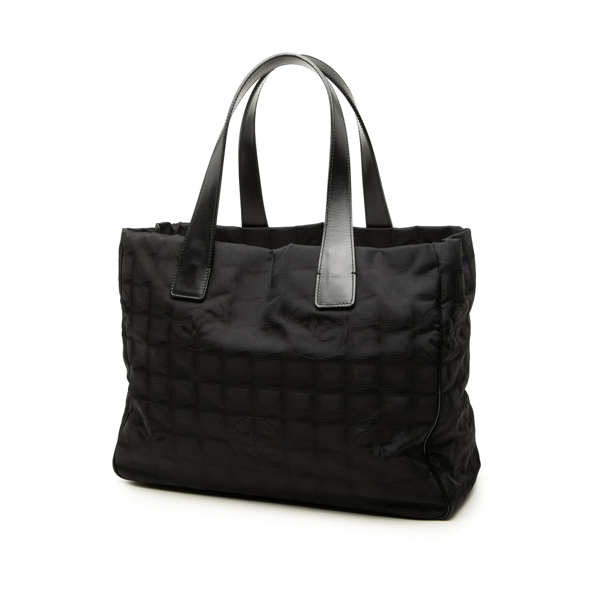 Chanel New Travel Line Nylon Tote — Black
