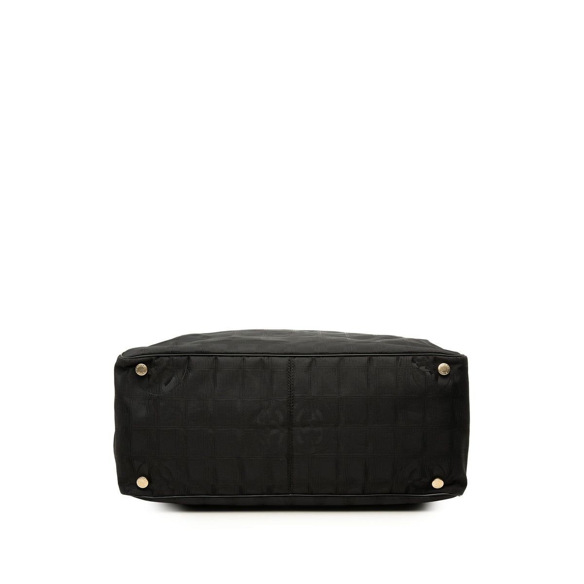 Chanel New Travel Line Nylon Tote — Black