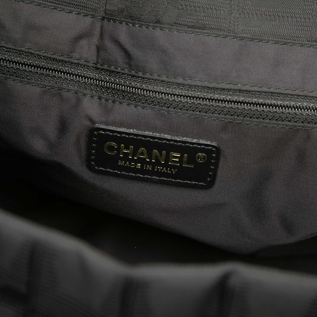 Chanel New Travel Line Nylon Tote — Black