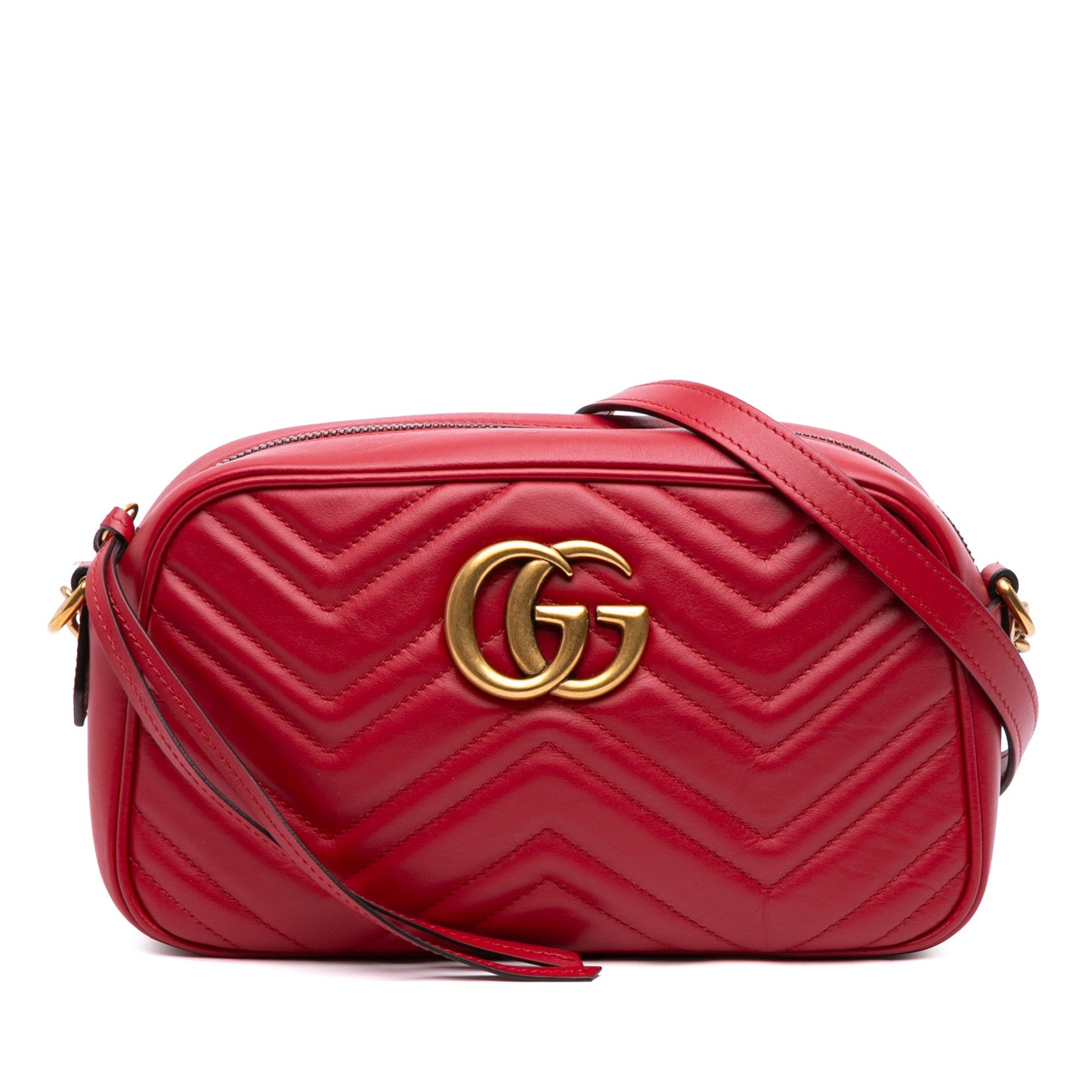 Gucci Small GG Marmont Matelasse Leather Crossbody