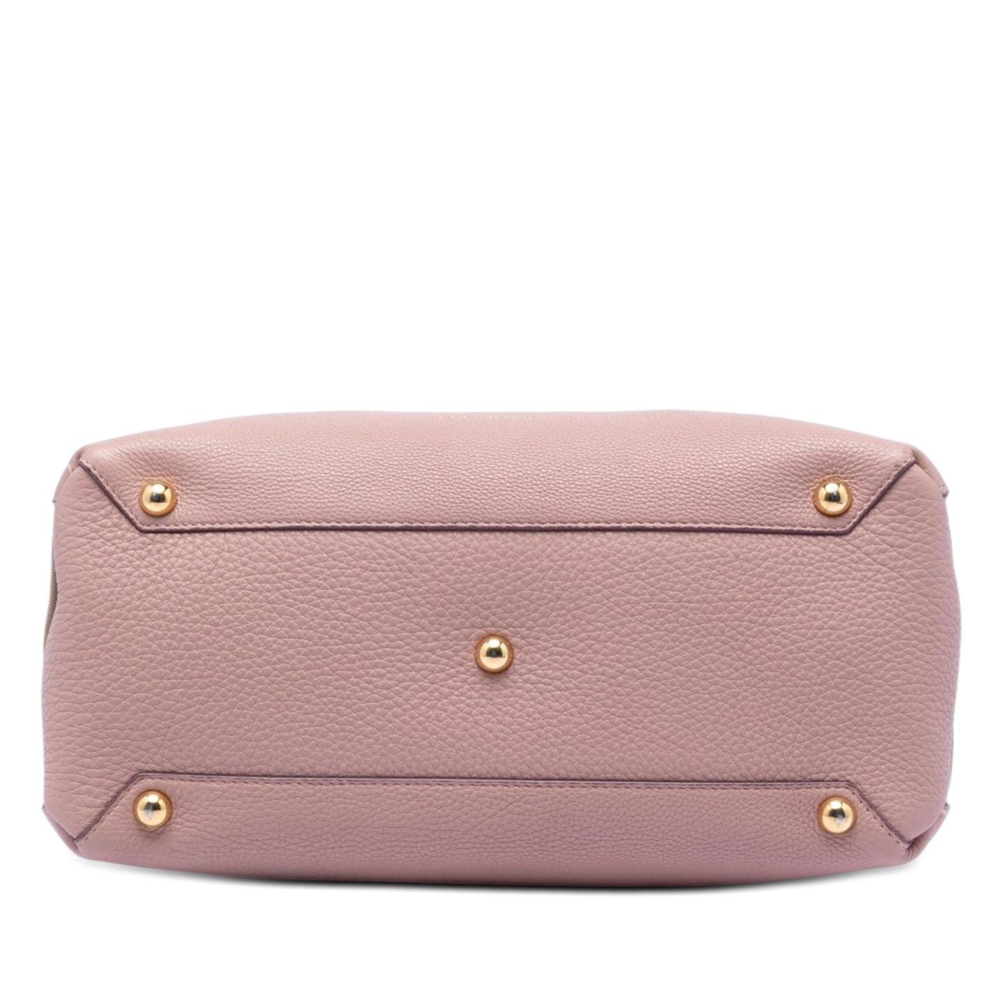 Burberry Medium Calfskin and House Check Banner Satchel