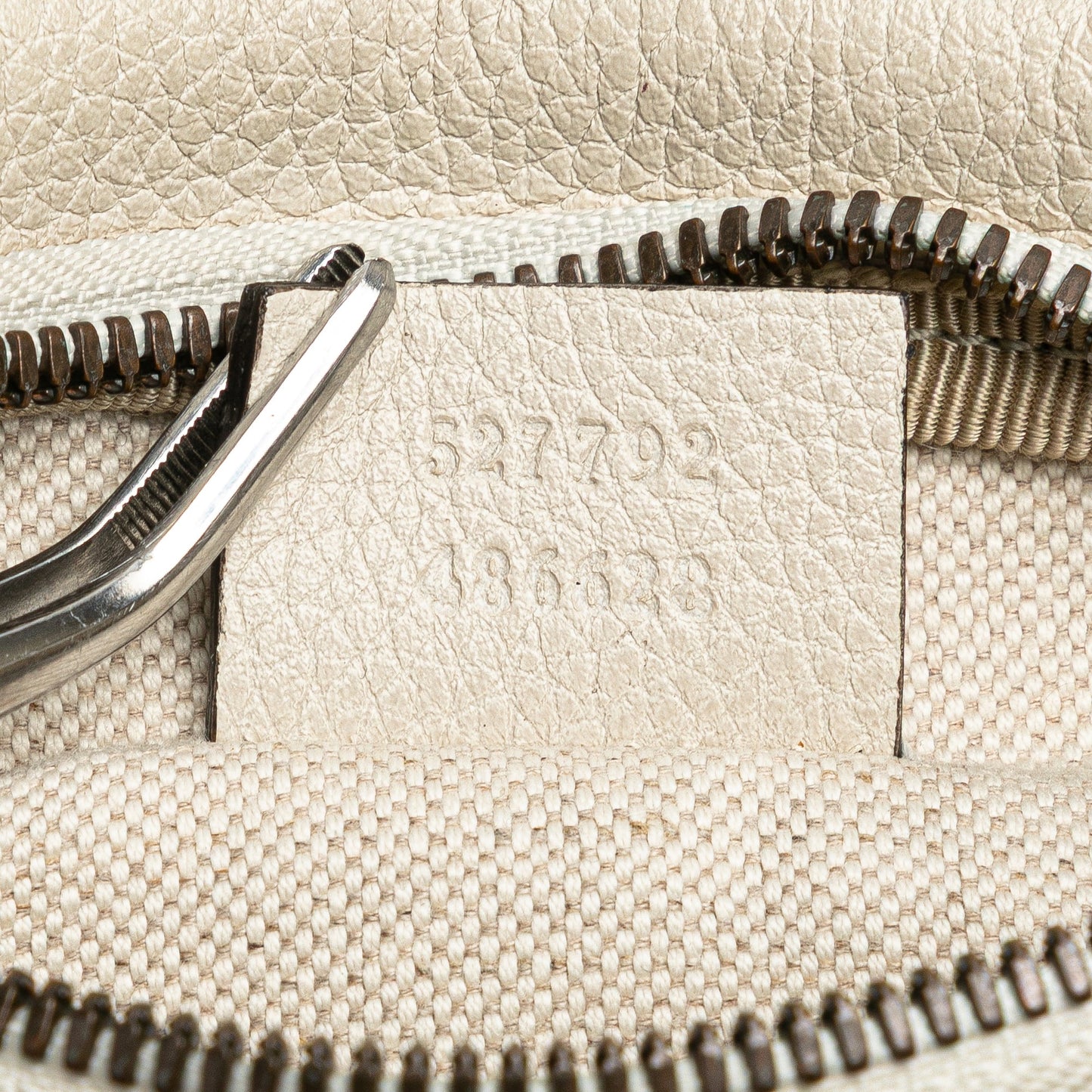 Gucci Small Grained Calfskin Logo Belt Bag