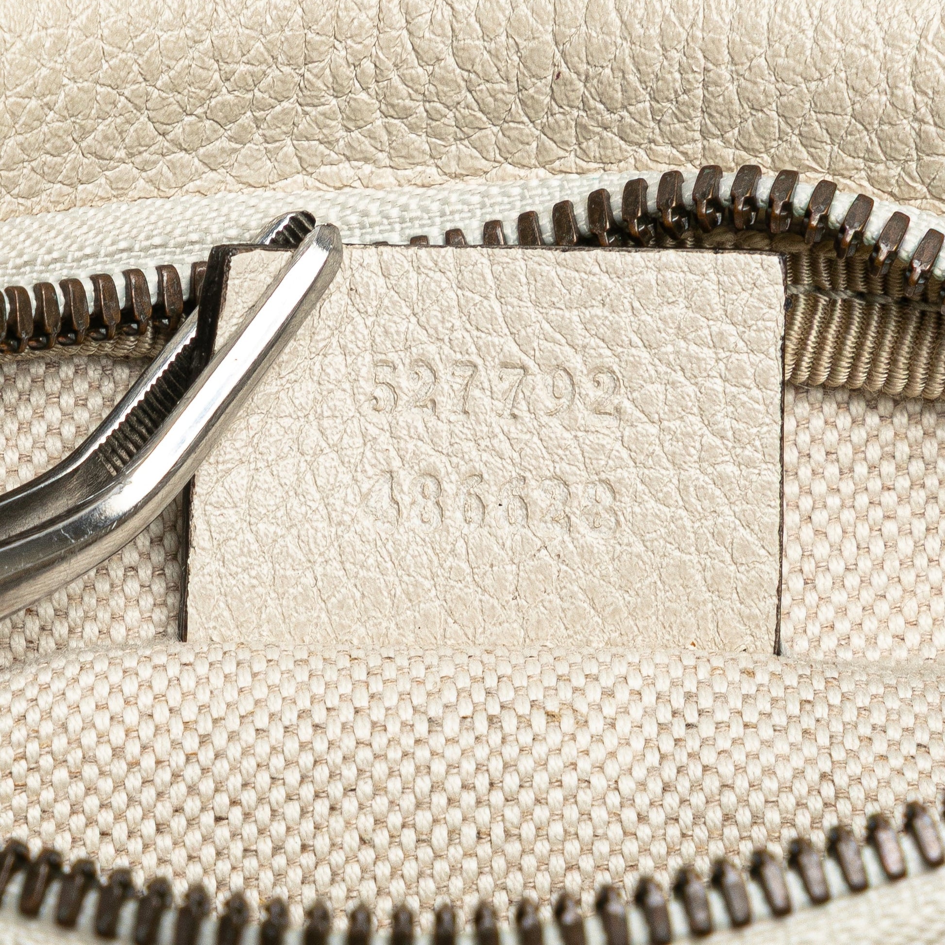 Gucci Small Grained Calfskin Logo Belt Bag