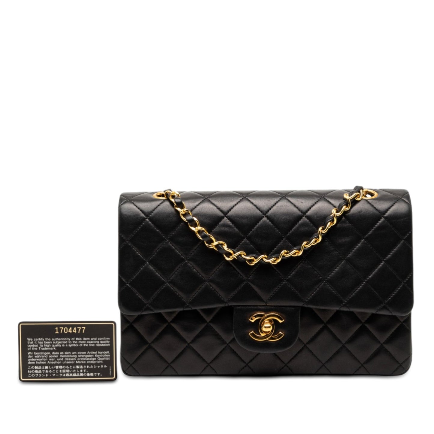 Chanel Medium Classic Lambskin Double Flap
