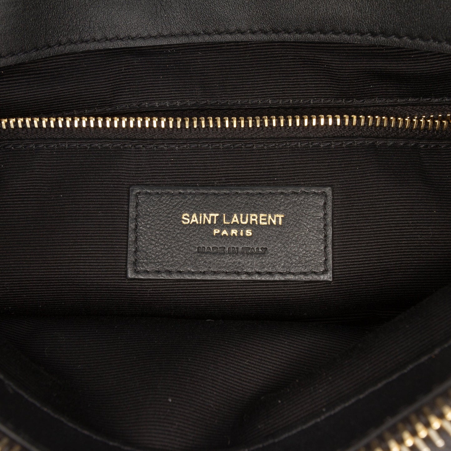 Saint Laurent Medium Shearling Loulou Shoulder Bag