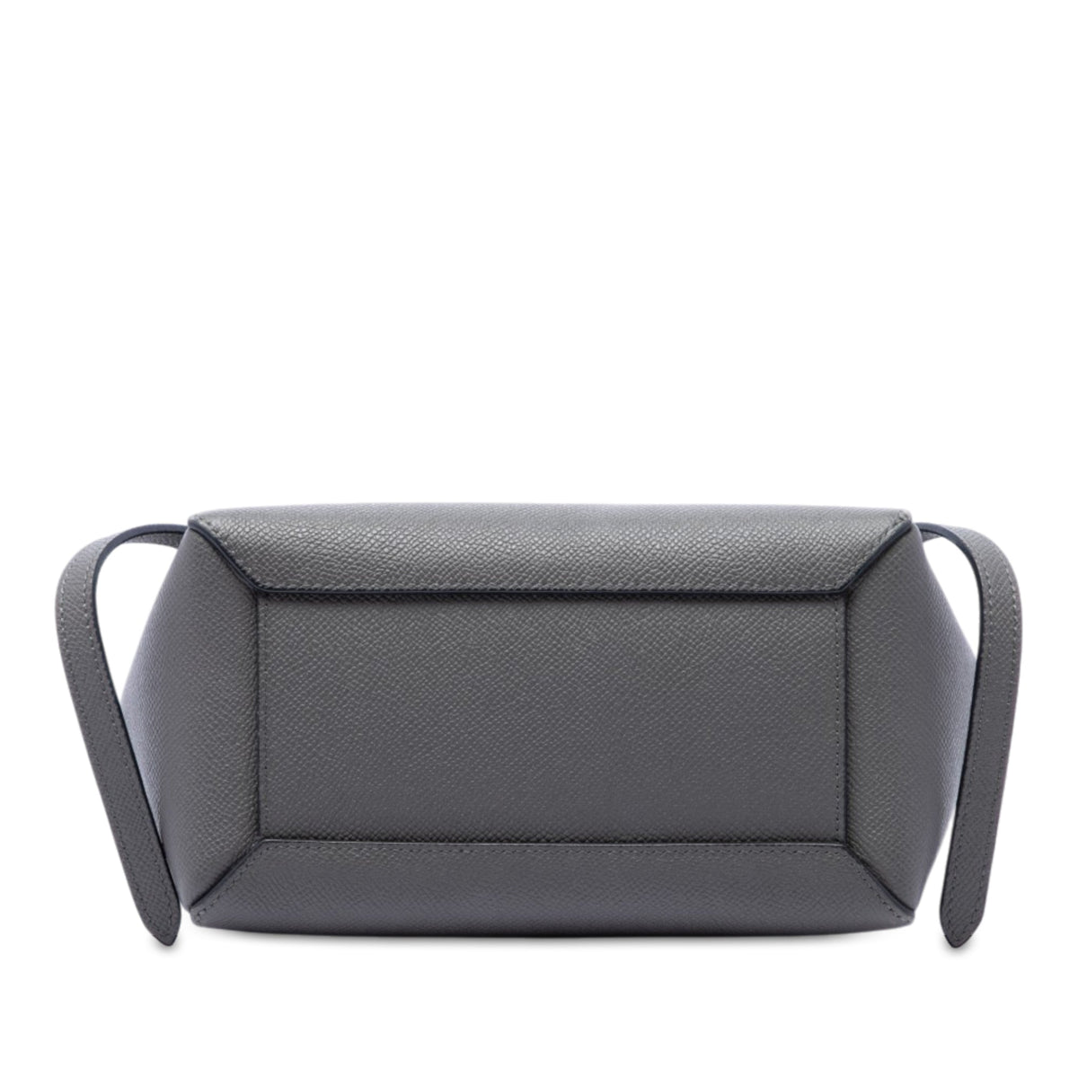 Celine Nano Grained Calfskin Belt Bag — Gray