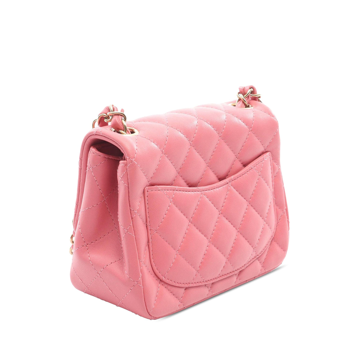Chanel Mini Square Classic Lambskin Single Flap