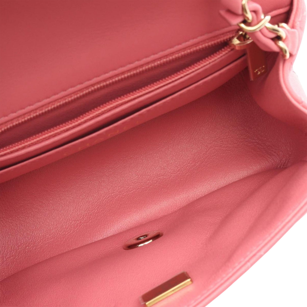 Chanel Mini Square Classic Lambskin Single Flap