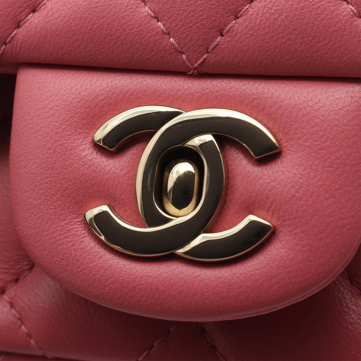 Chanel Mini Square Classic Lambskin Single Flap