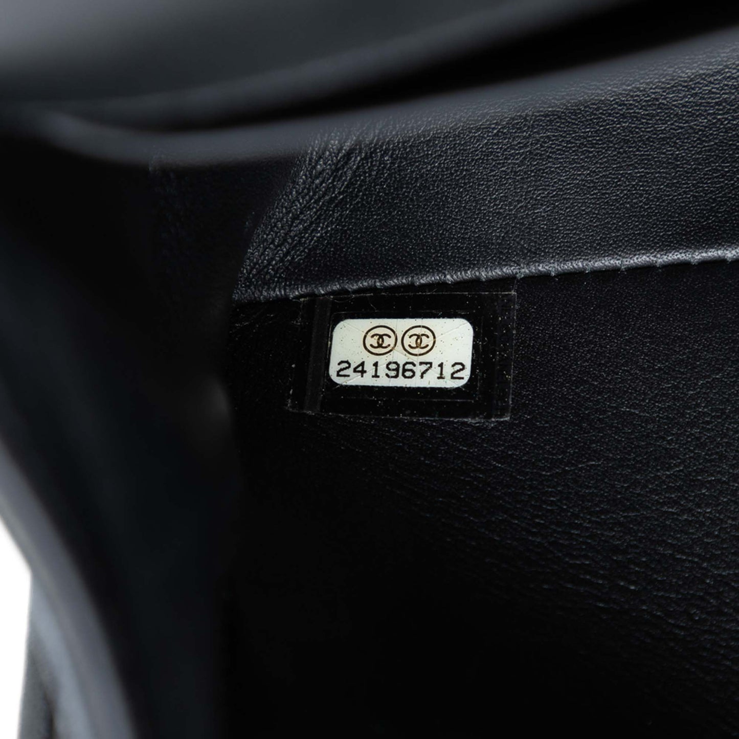 Chanel Old Medium Calfskin Crystal Embellished Boy Flap