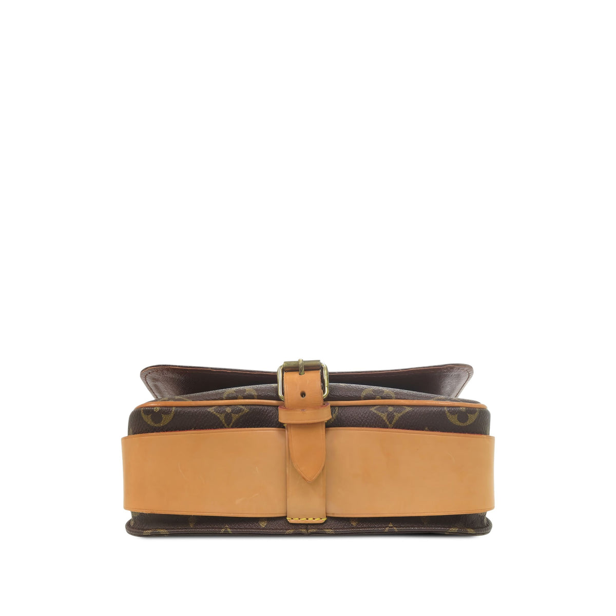 Louis Vuitton Monogram Cartouchiere MM — Brown