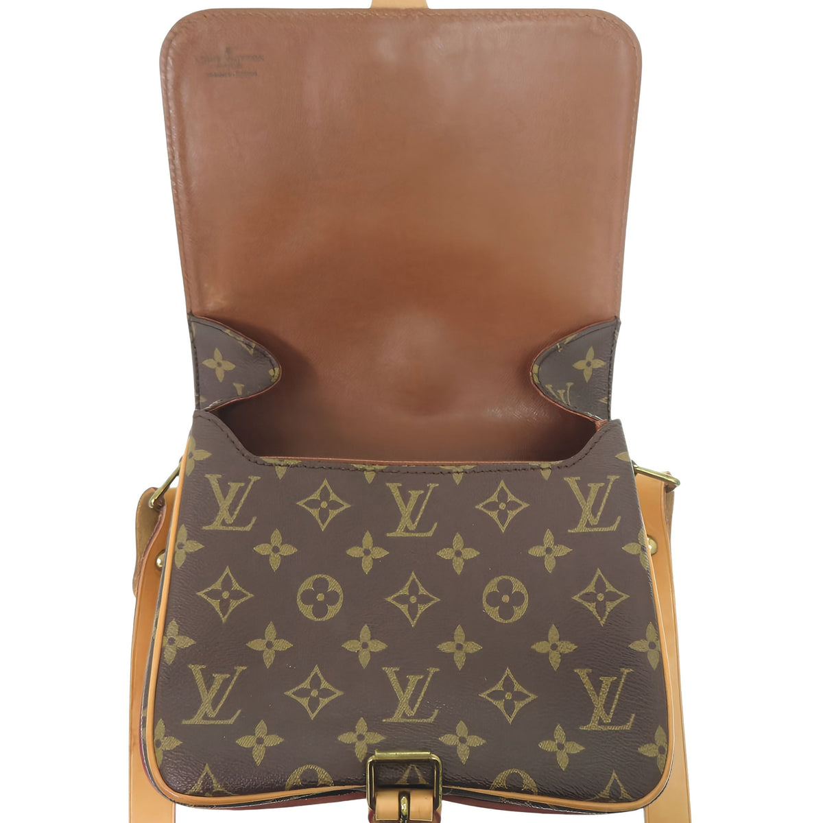 Louis Vuitton Monogram Cartouchiere MM — Brown