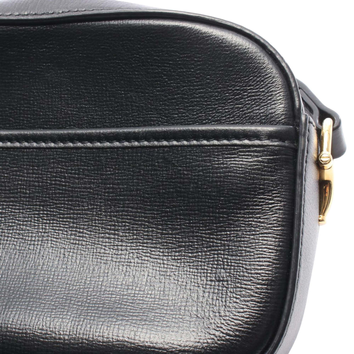 Gucci Mini Calfskin Horsebit 1955 Crossbody — Black