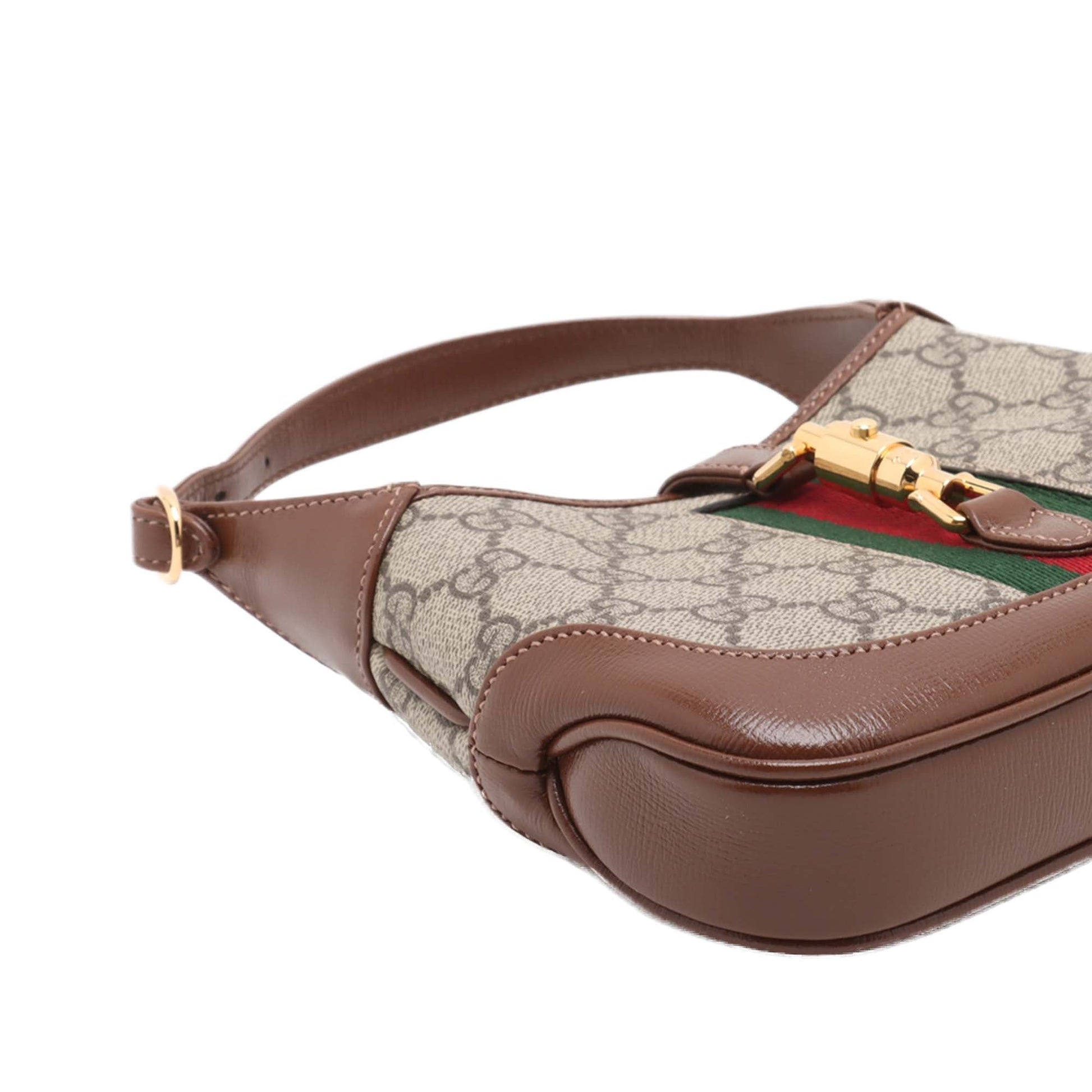 Gucci Mini GG Supreme Web Jackie 1961 Crossbody