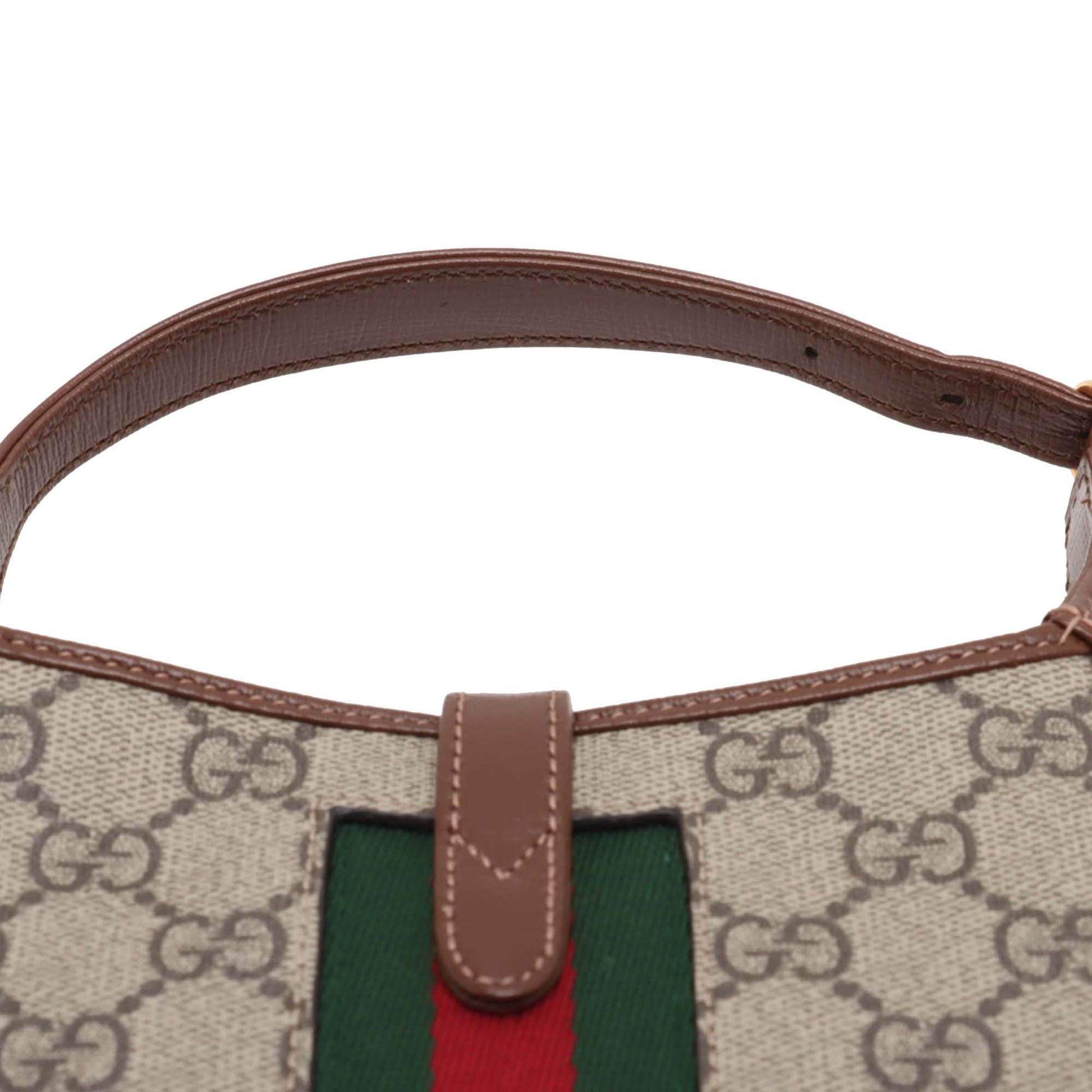 Gucci Mini GG Supreme Web Jackie 1961 Crossbody